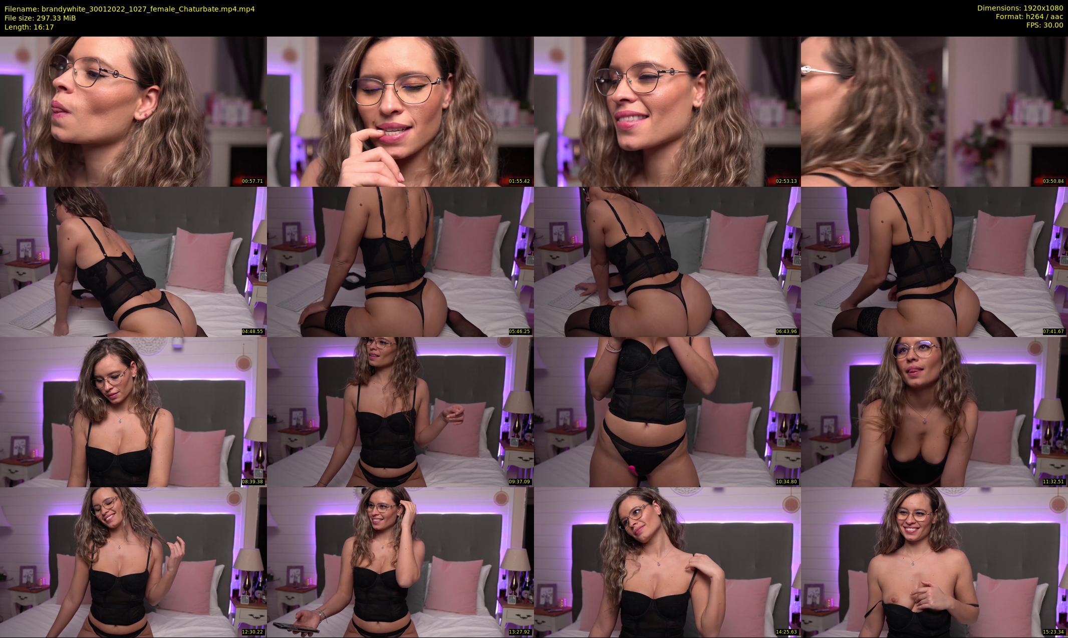 brandywhite — 17 minute Chaturbate female cam show recording, 1080p, Jan 30, 2022