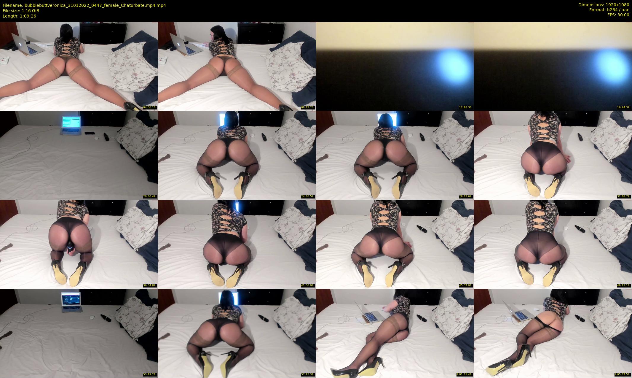 bubblebuttveronica — 70 minute Chaturbate female cam show recording, 1080p, Jan 31, 2022