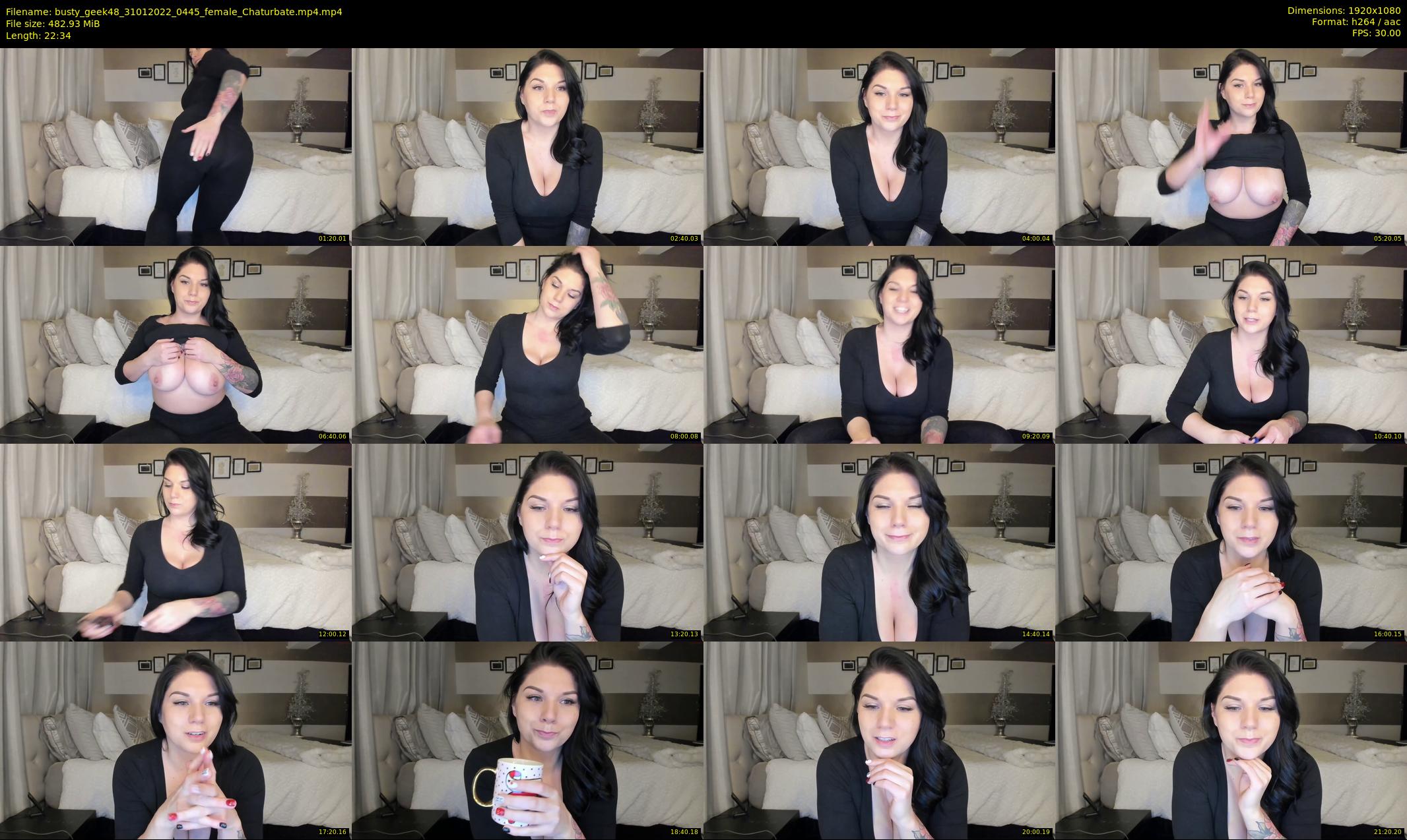 busty_geek48 — 23 minute Chaturbate female cam show recording, 1080p, Jan 31, 2022