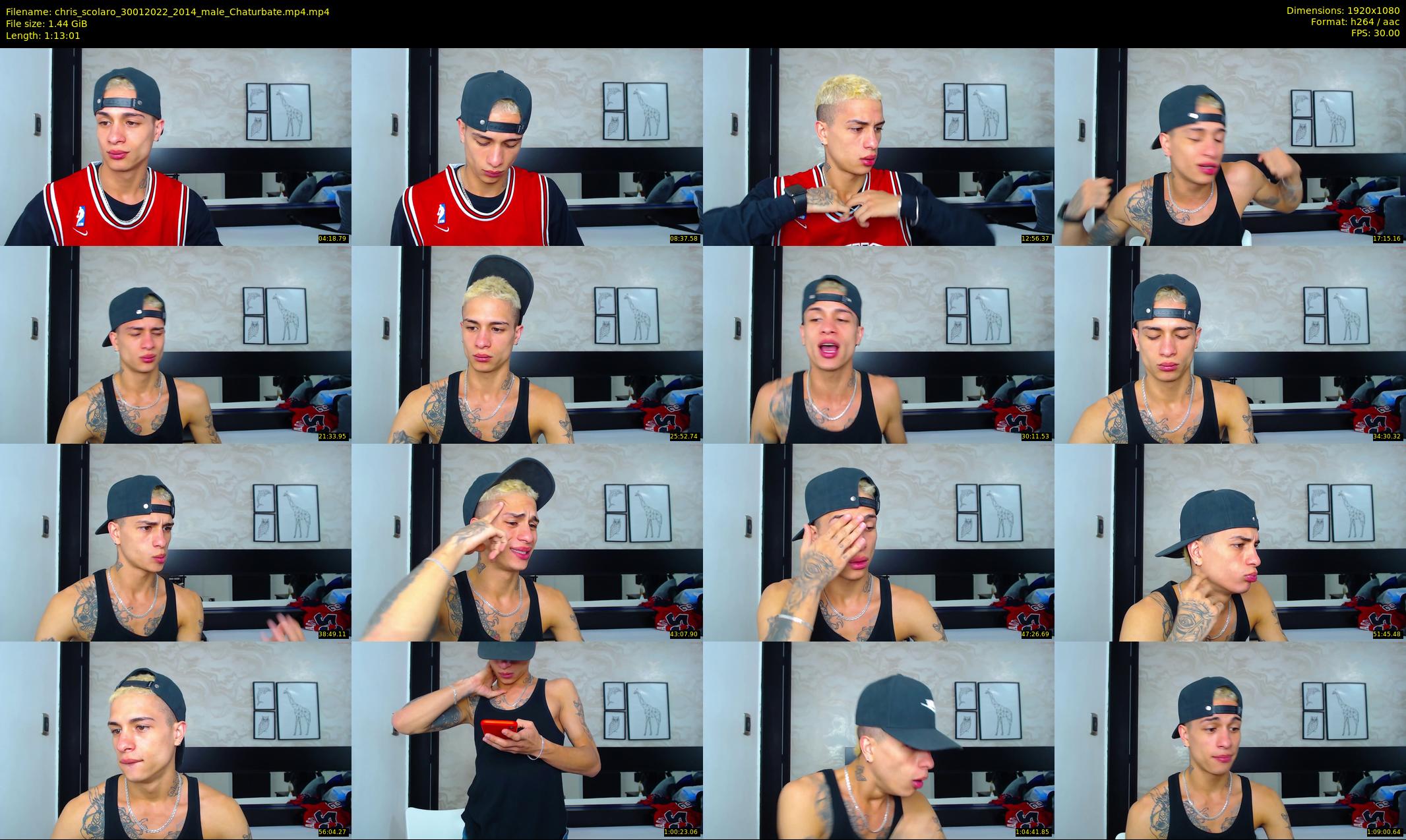 chris_scolaro — 74 minute Chaturbate male cam show recording, 1080p, Jan 30, 2022