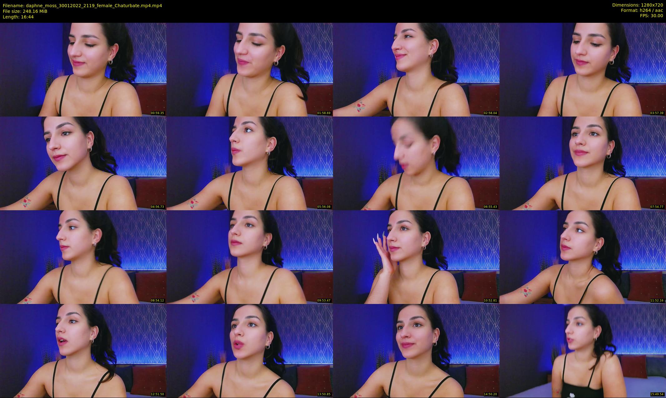 daphne_moss — 17 minute Chaturbate female cam show recording, 720p, Jan 30, 2022