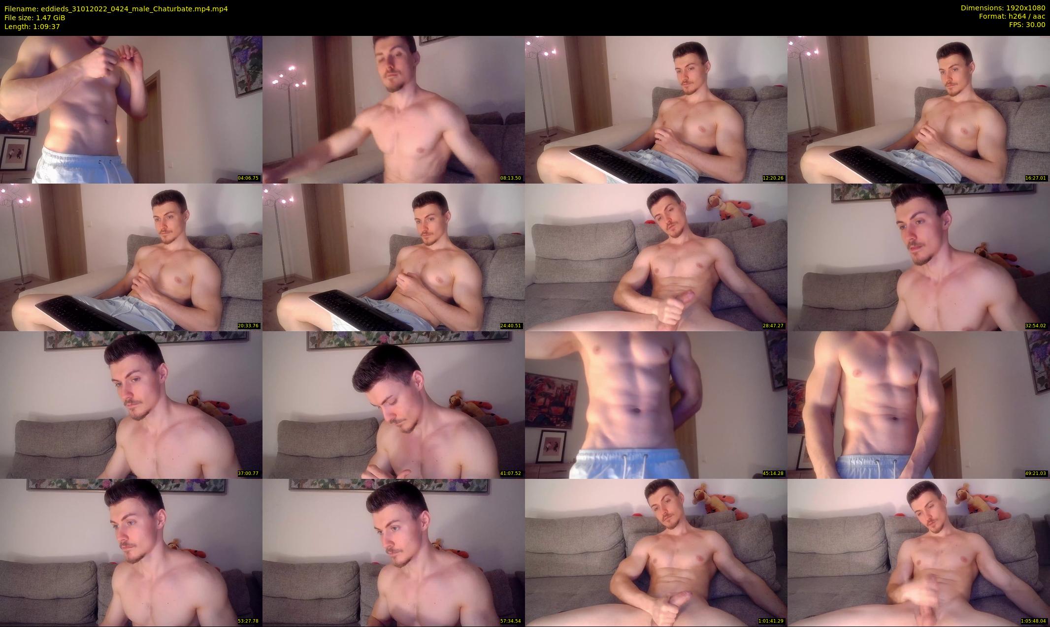 eddieds — 70 minute Chaturbate male cam show recording, 1080p, Jan 31, 2022