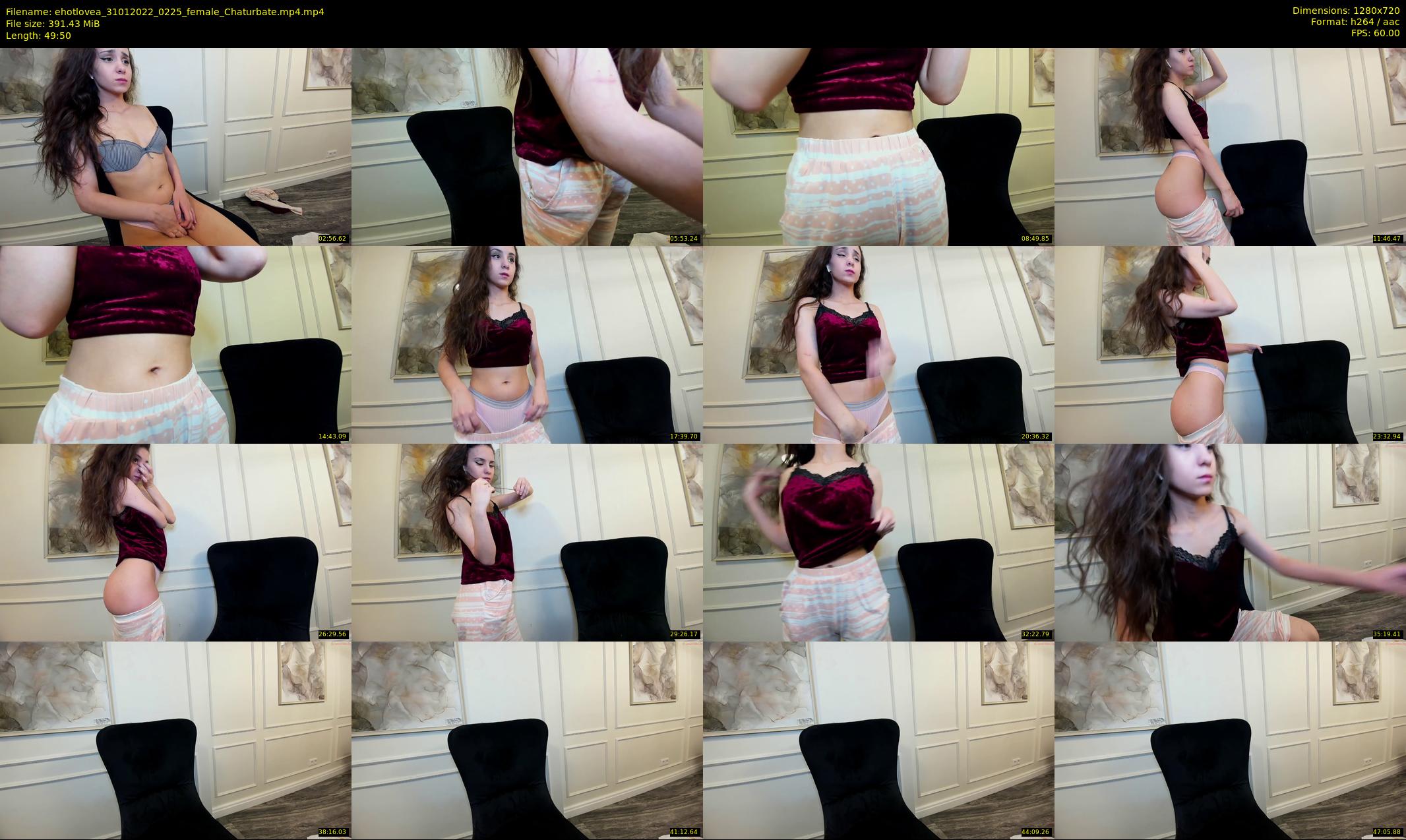 ehotlovea — 50 minute Chaturbate female cam show recording, 720p, Jan 31, 2022