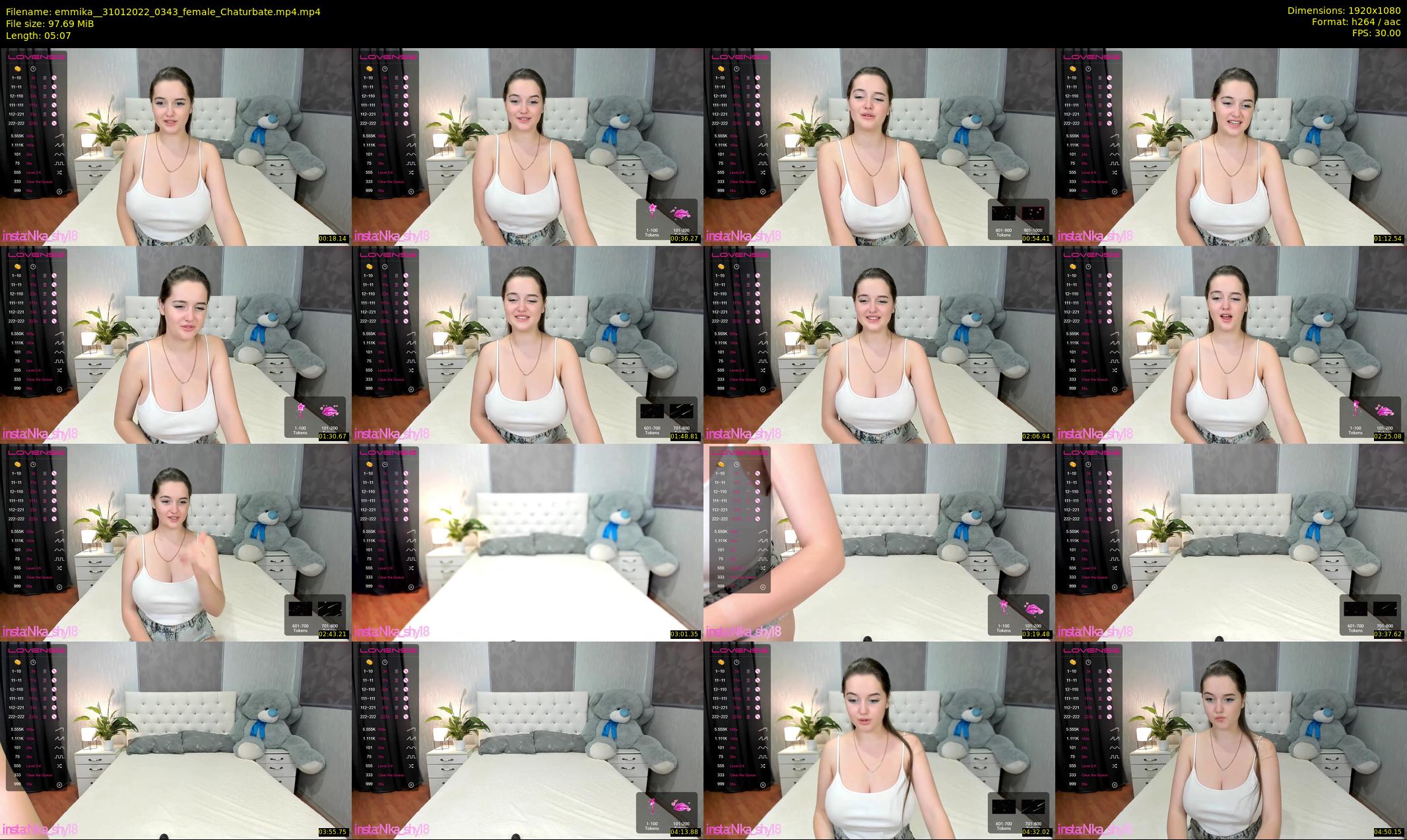 emmika_ — 6 minute Chaturbate female cam show recording, 1080p, Jan 31, 2022