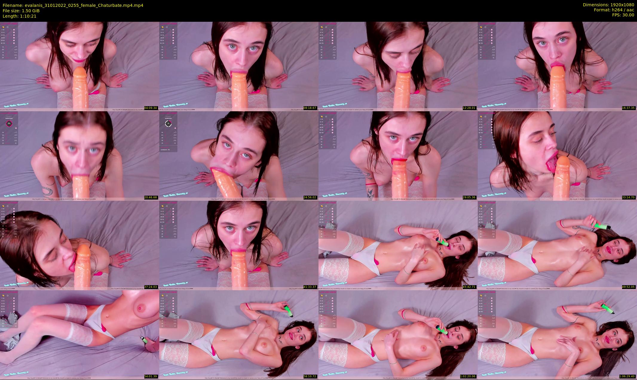 evalanis — 71 minute Chaturbate couple cam show recording, 1080p, Jan 31, 2022