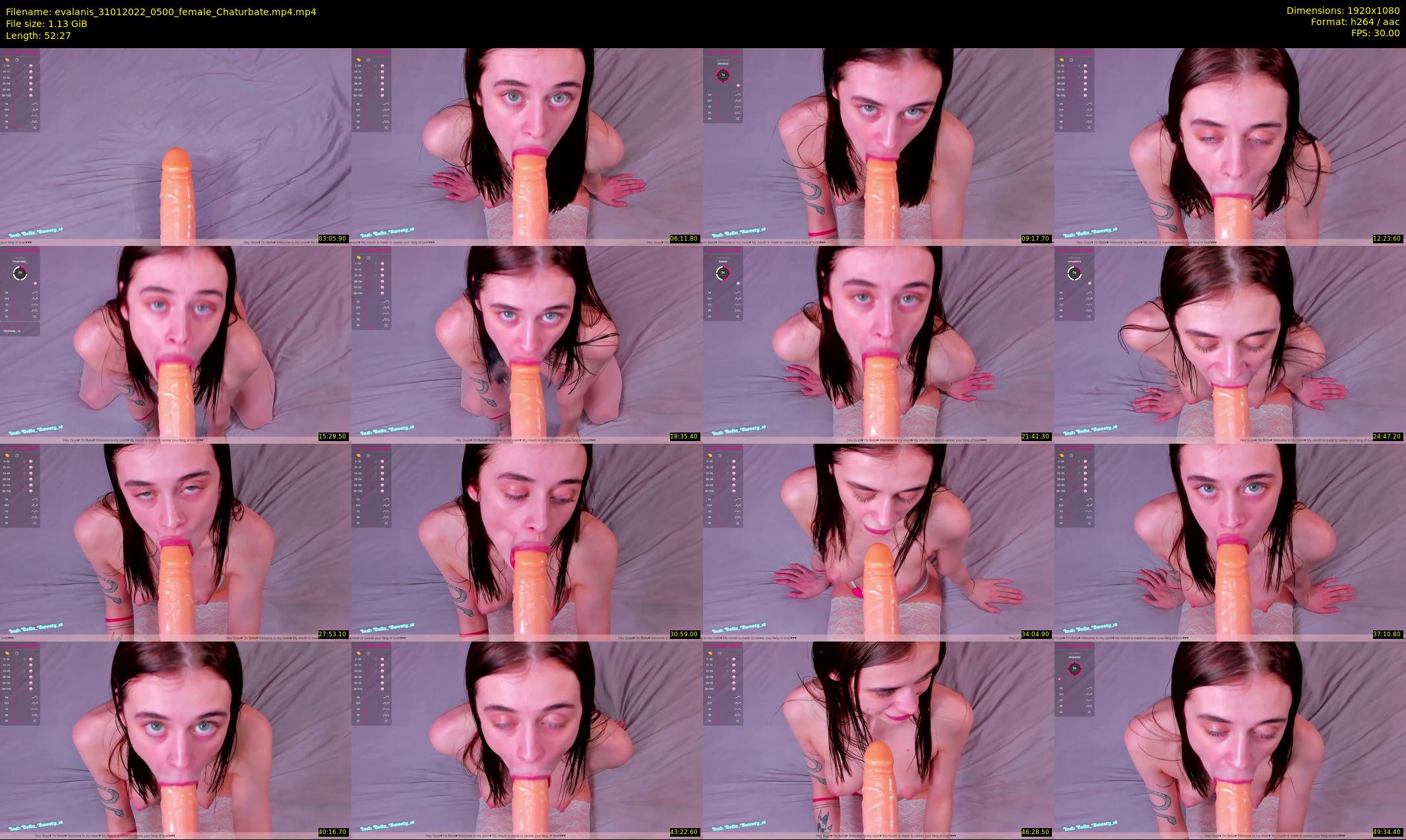 evalanis — 53 minute Chaturbate couple cam show recording, 1080p, Jan 31, 2022