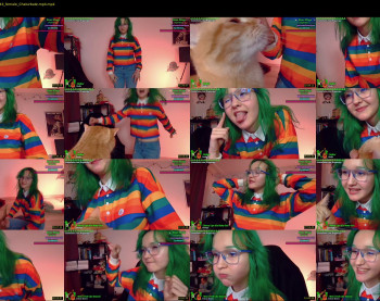 frogessjay — 13 minute Chaturbate female cam show recording, 1080p, Jan 30, 2022