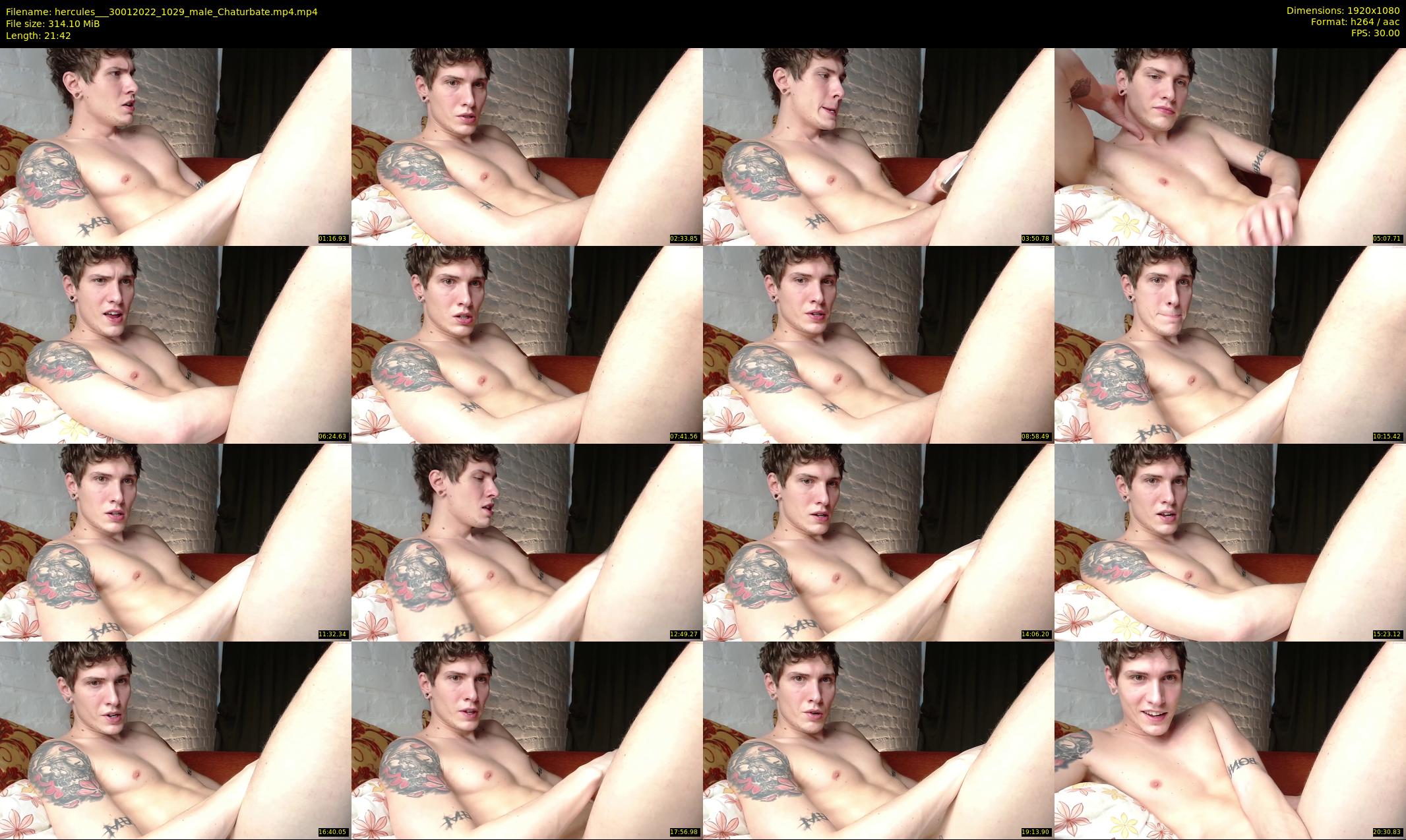 hercules__ — 22 minute Chaturbate male cam show recording, 1080p, Jan 30, 2022