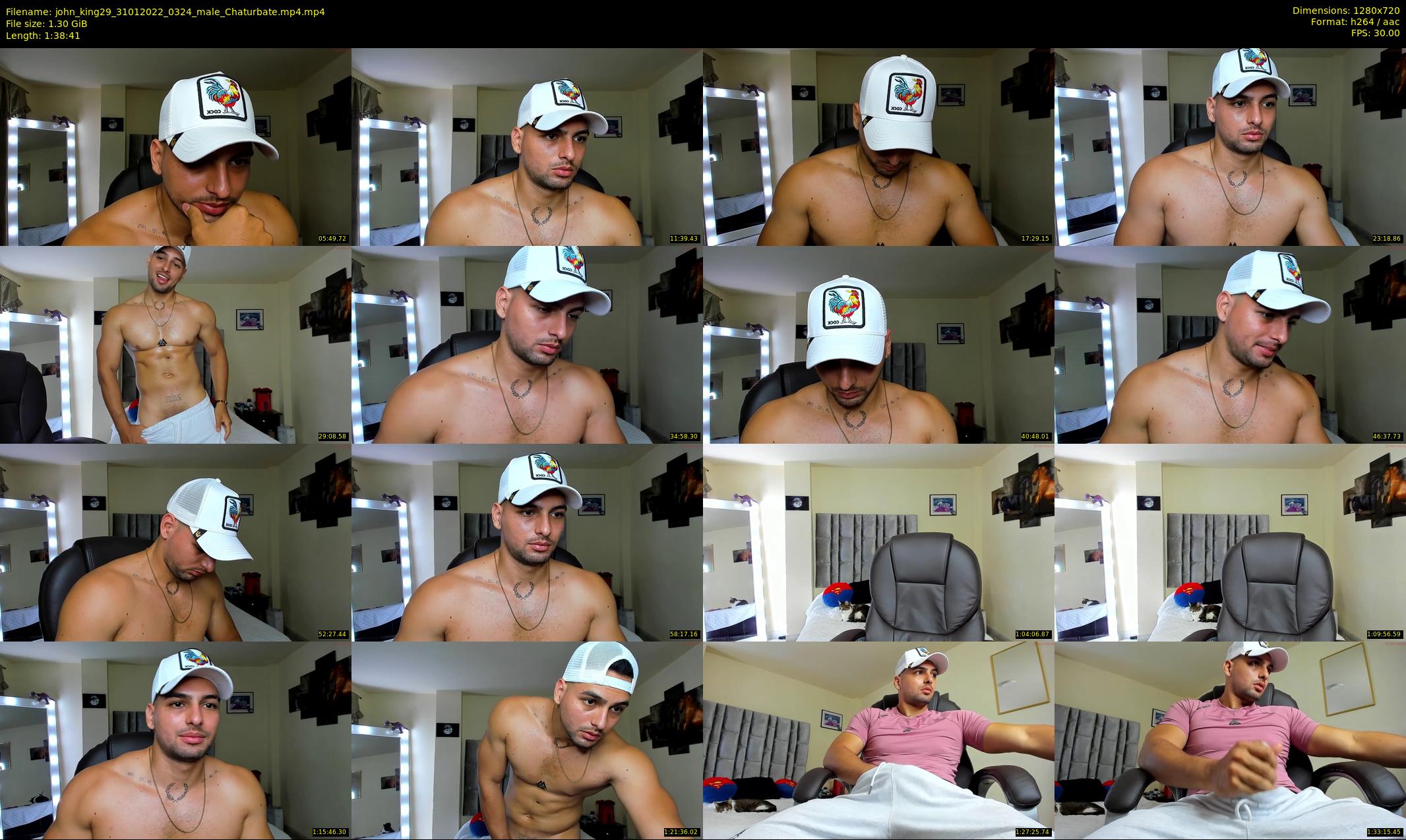 john_king29 — 99 minute Chaturbate male cam show recording, 720p, Jan 31, 2022