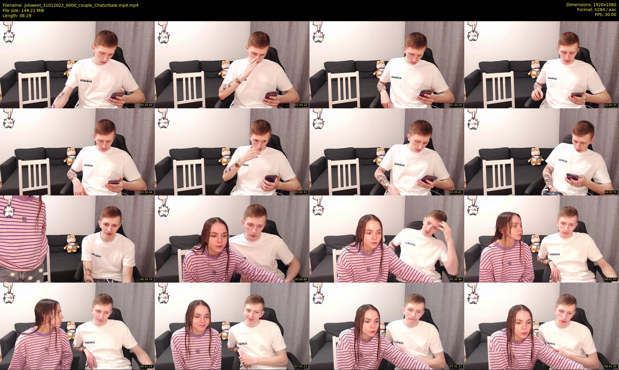 julsweet — 9 minute Chaturbate male cam show recording, 1080p, Jan 31, 2022