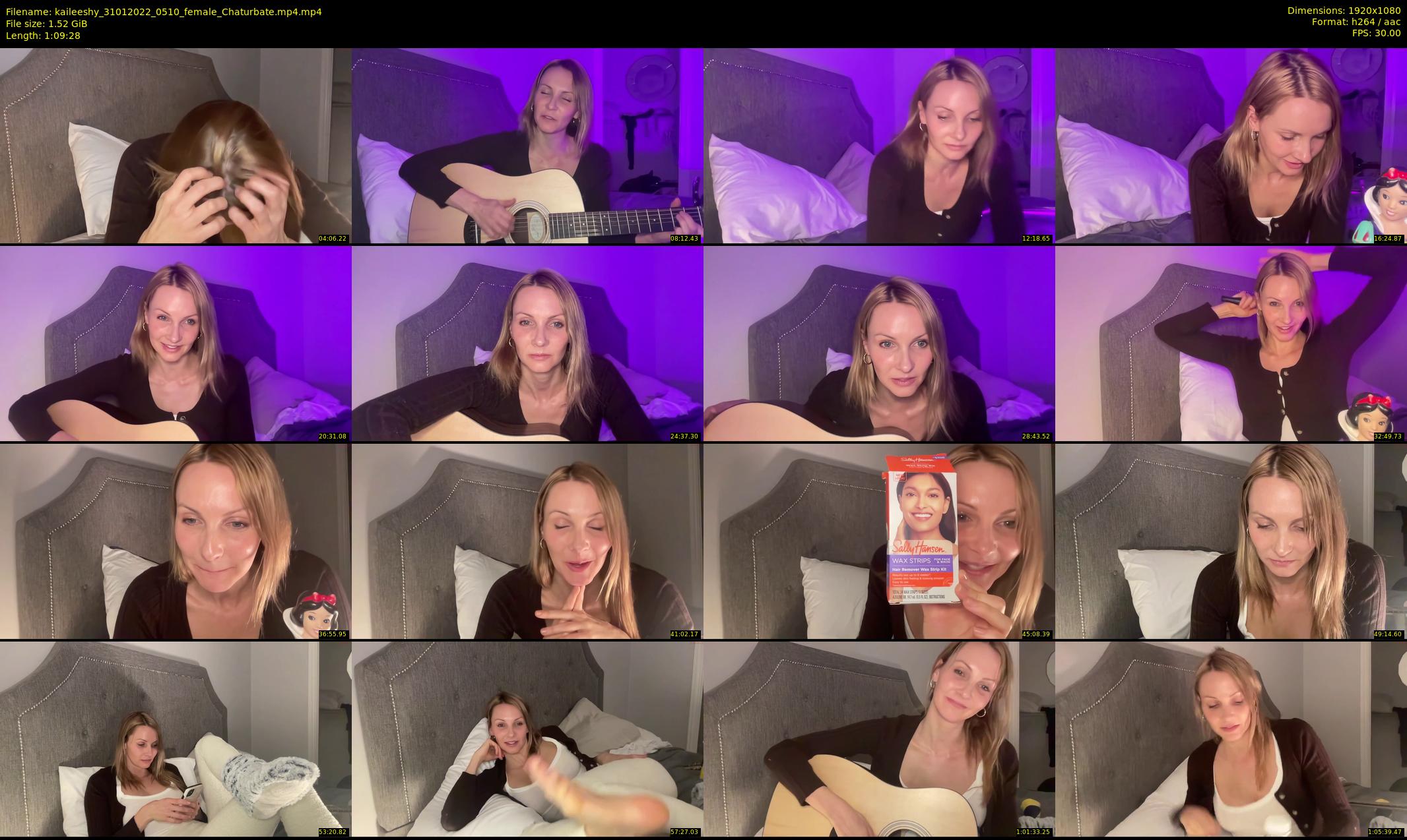 kaileeshy — 70 minute Chaturbate female cam show recording, 1080p, Jan 31, 2022