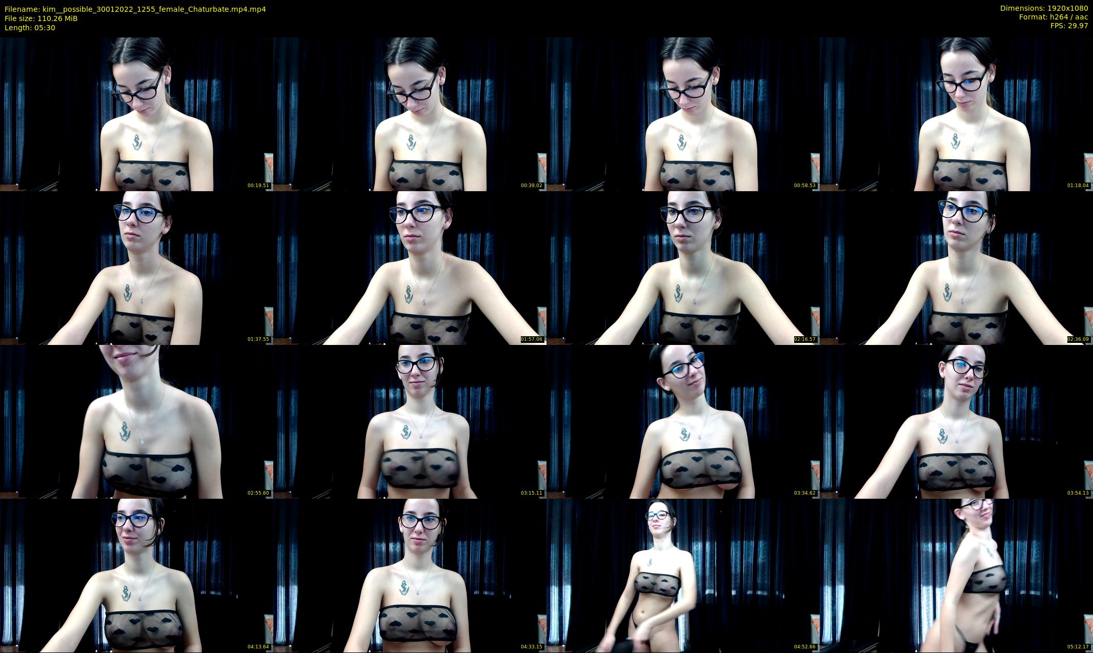 kim__possible — 6 minute Chaturbate female cam show recording, 1080p, Jan 30, 2022