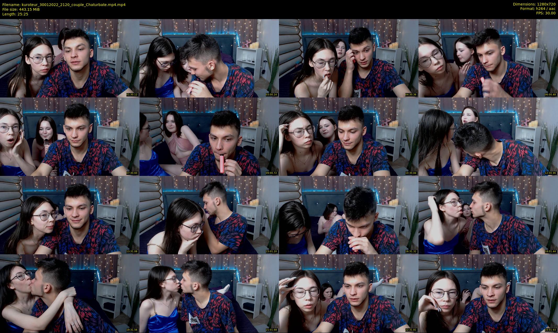 kuroteur — 26 minute Chaturbate couple cam show recording, 720p, Jan 30, 2022