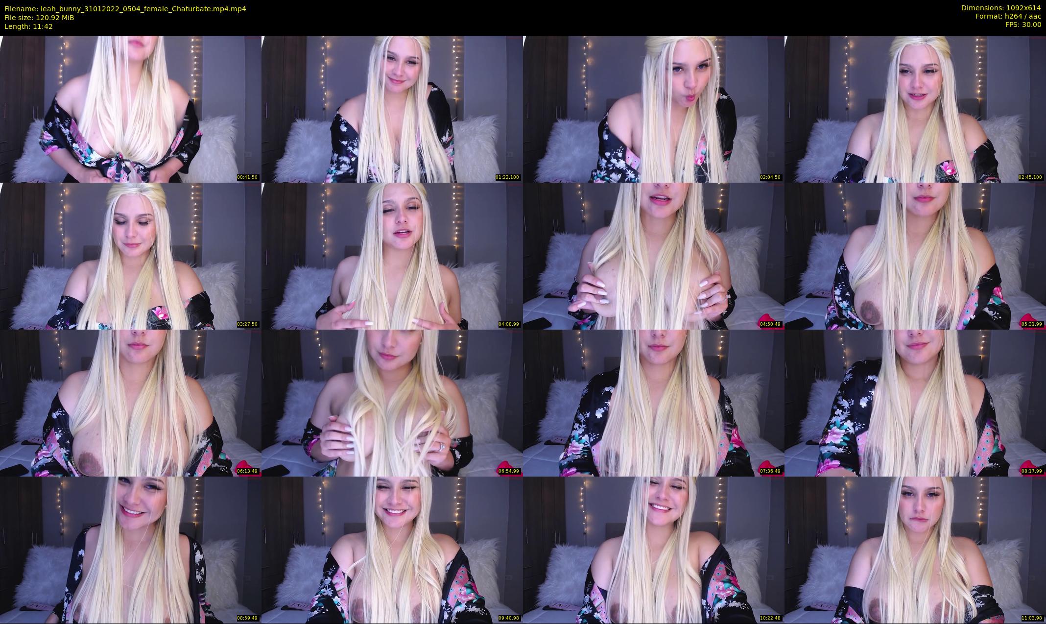 leah_bunny — 12 minute Chaturbate female cam show recording, 480p, Jan 31, 2022