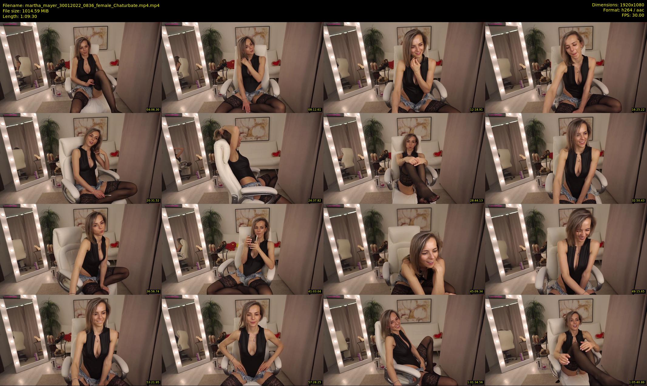 martha_mayer — 70 minute Chaturbate female cam show recording, 1080p, Jan 30, 2022