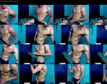 metatron_muscle — 8 minute Chaturbate male cam show recording, 1080p, Jan 31, 2022