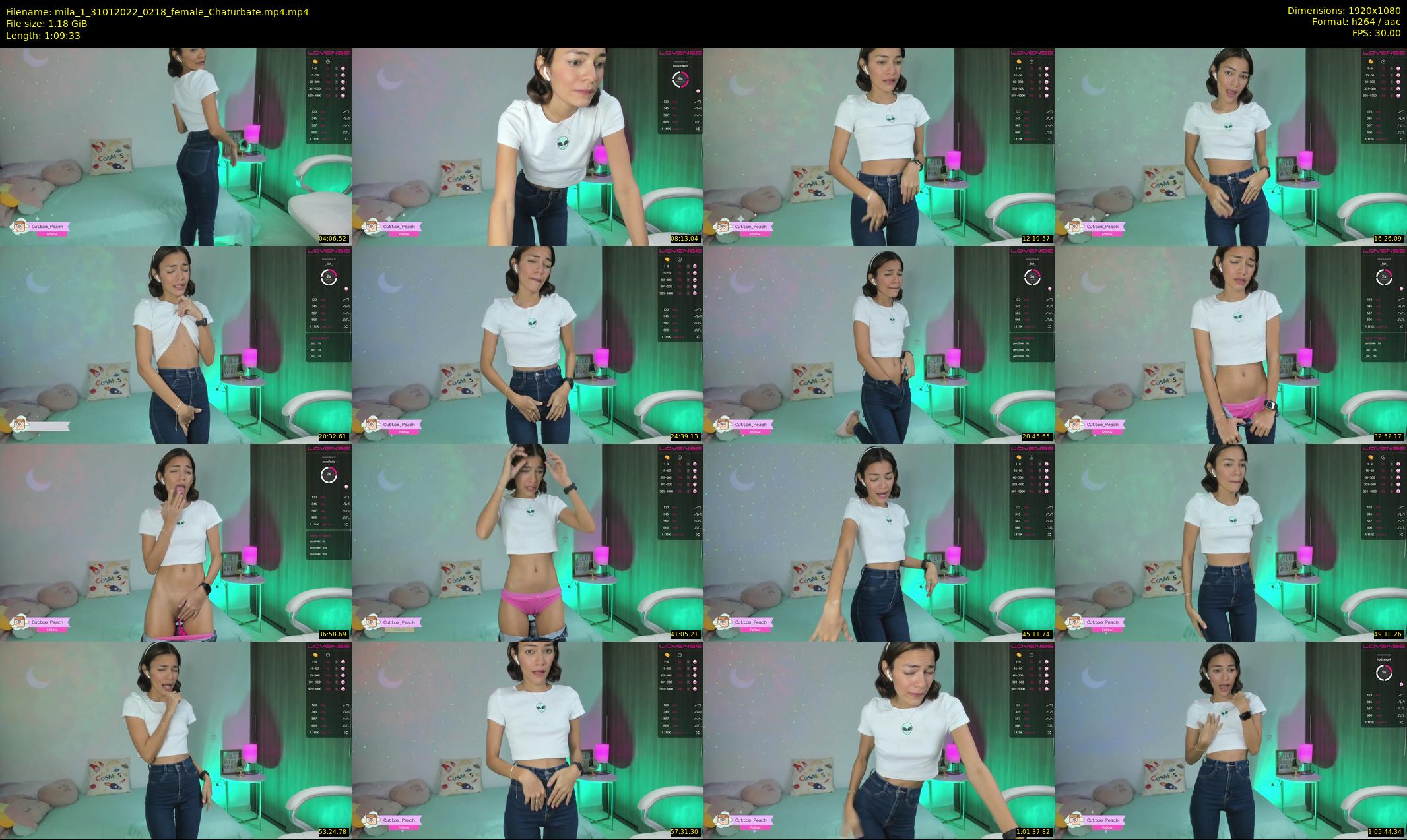 mila_1 — 70 minute Chaturbate female cam show recording, 1080p, Jan 31, 2022