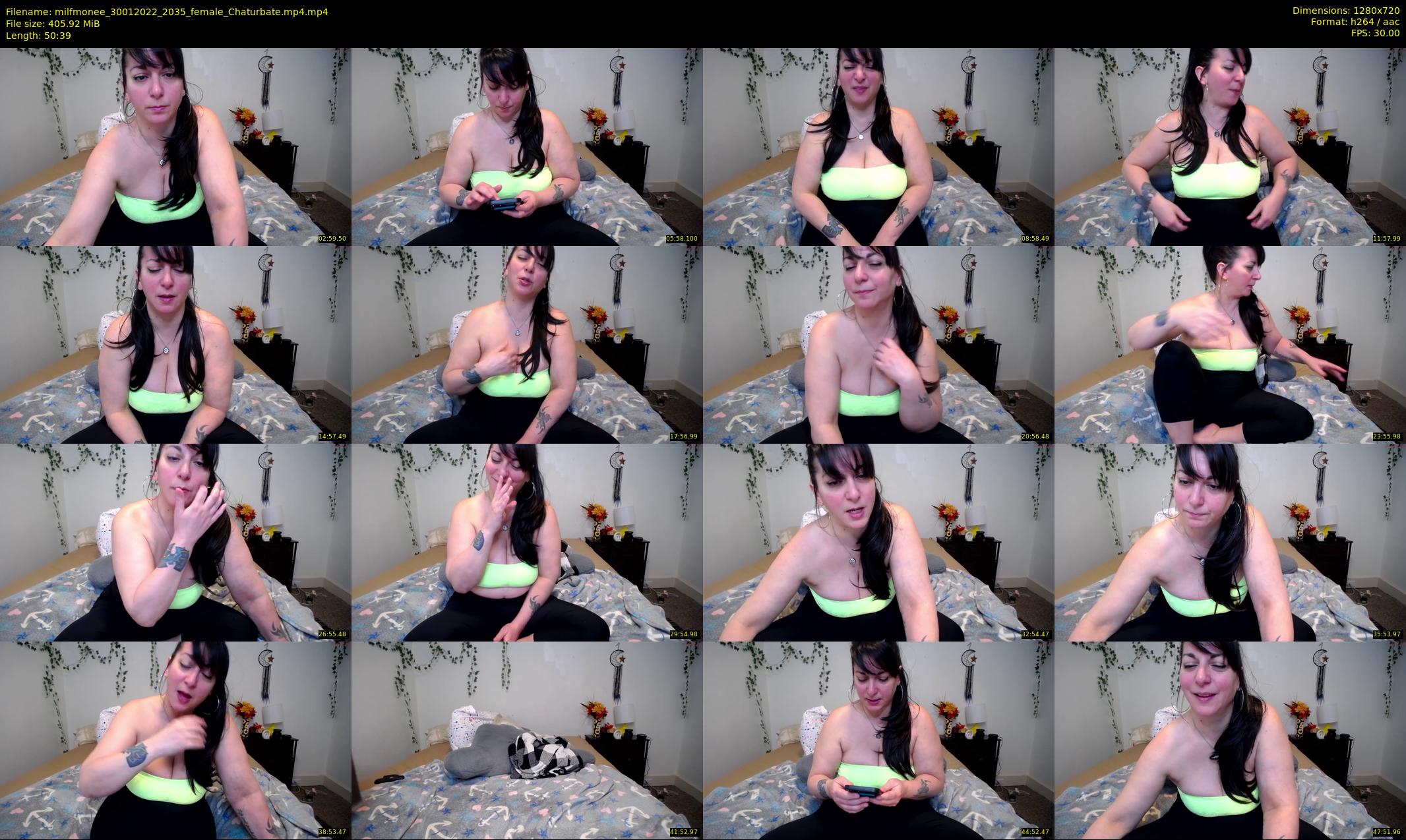 milfmonee — 51 minute Chaturbate female cam show recording, 720p, Jan 30, 2022