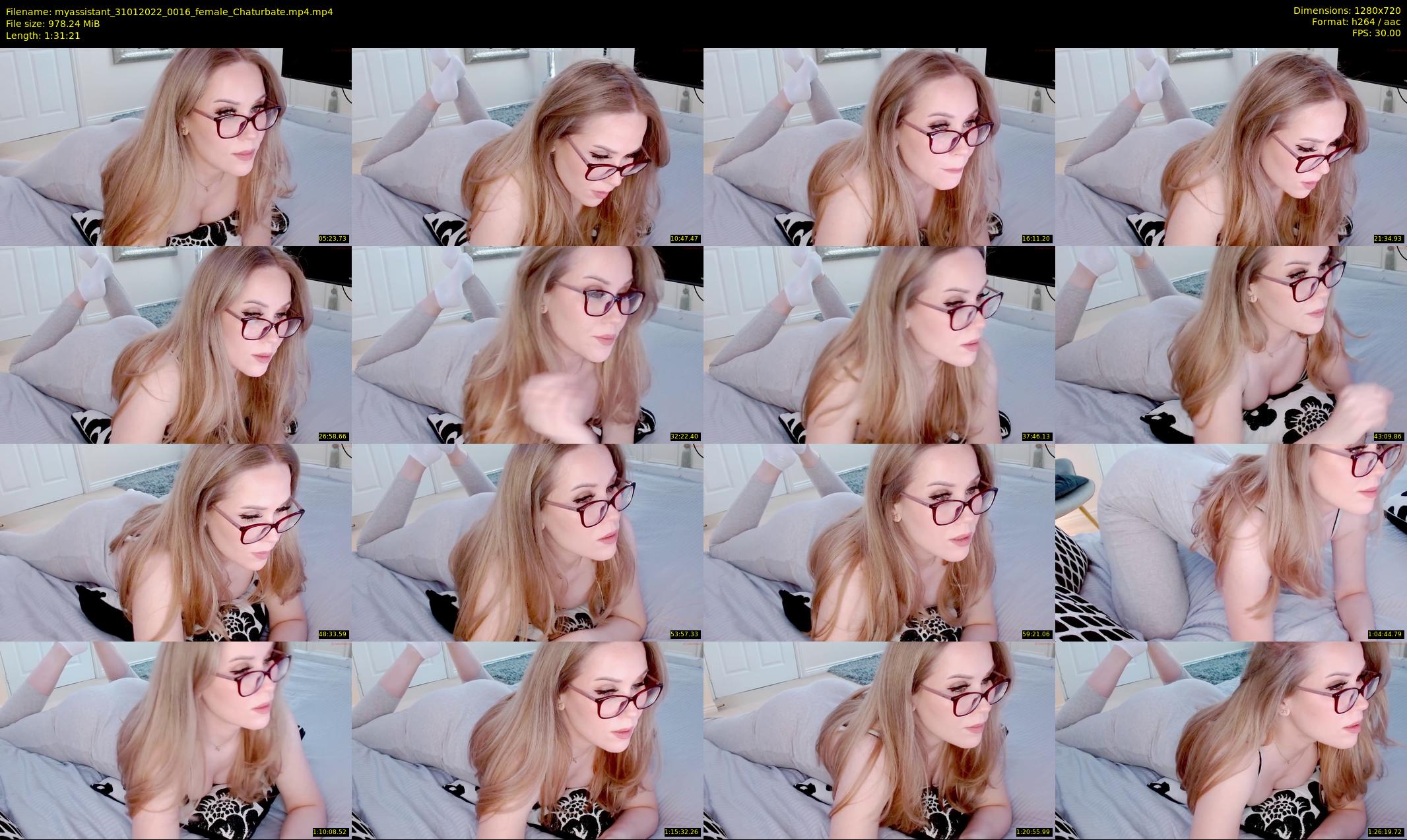 myassistant — 92 minute Chaturbate female cam show recording, 720p, Jan 31, 2022