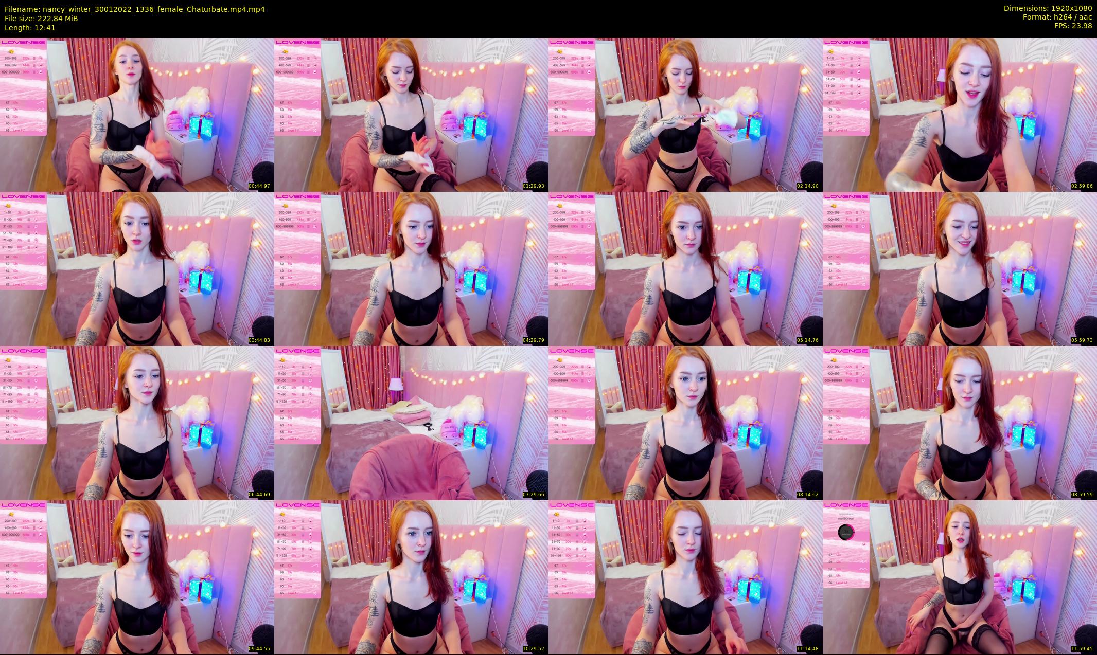 nancy_winter — 13 minute Chaturbate female cam show recording, 1080p, Jan 30, 2022