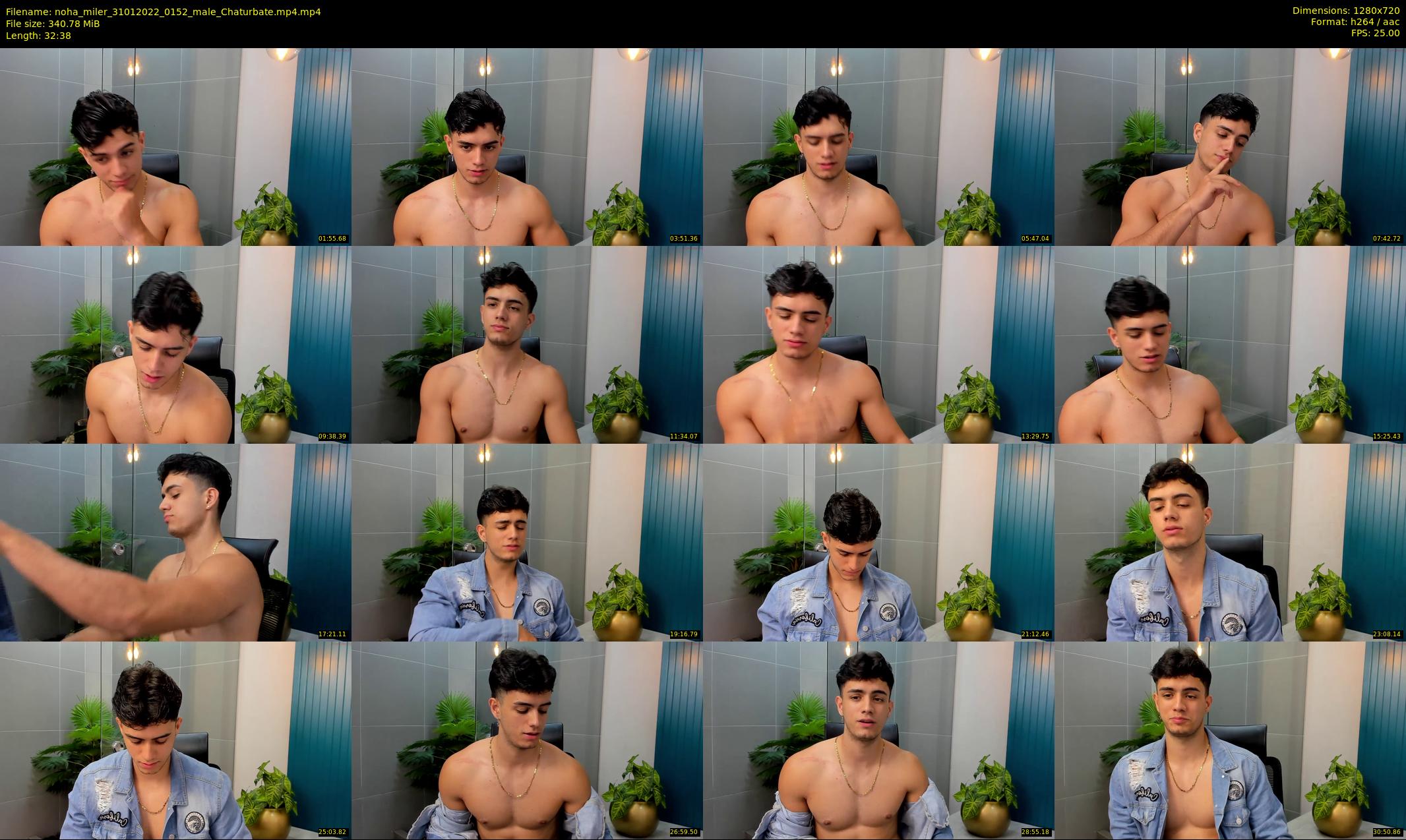 noha_miler — 33 minute Chaturbate male cam show recording, 720p, Jan 31, 2022