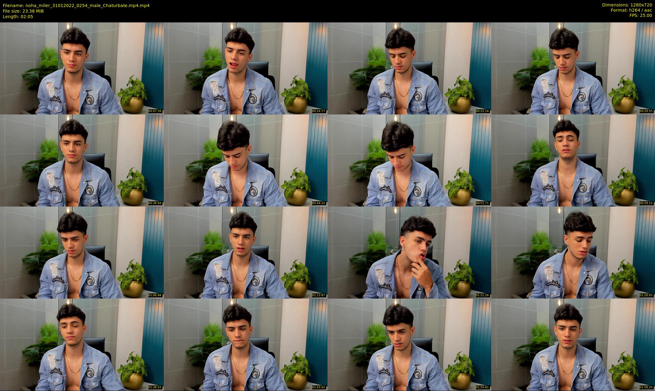 noha_miler — 3 minute Chaturbate male cam show recording, 720p, Jan 31, 2022