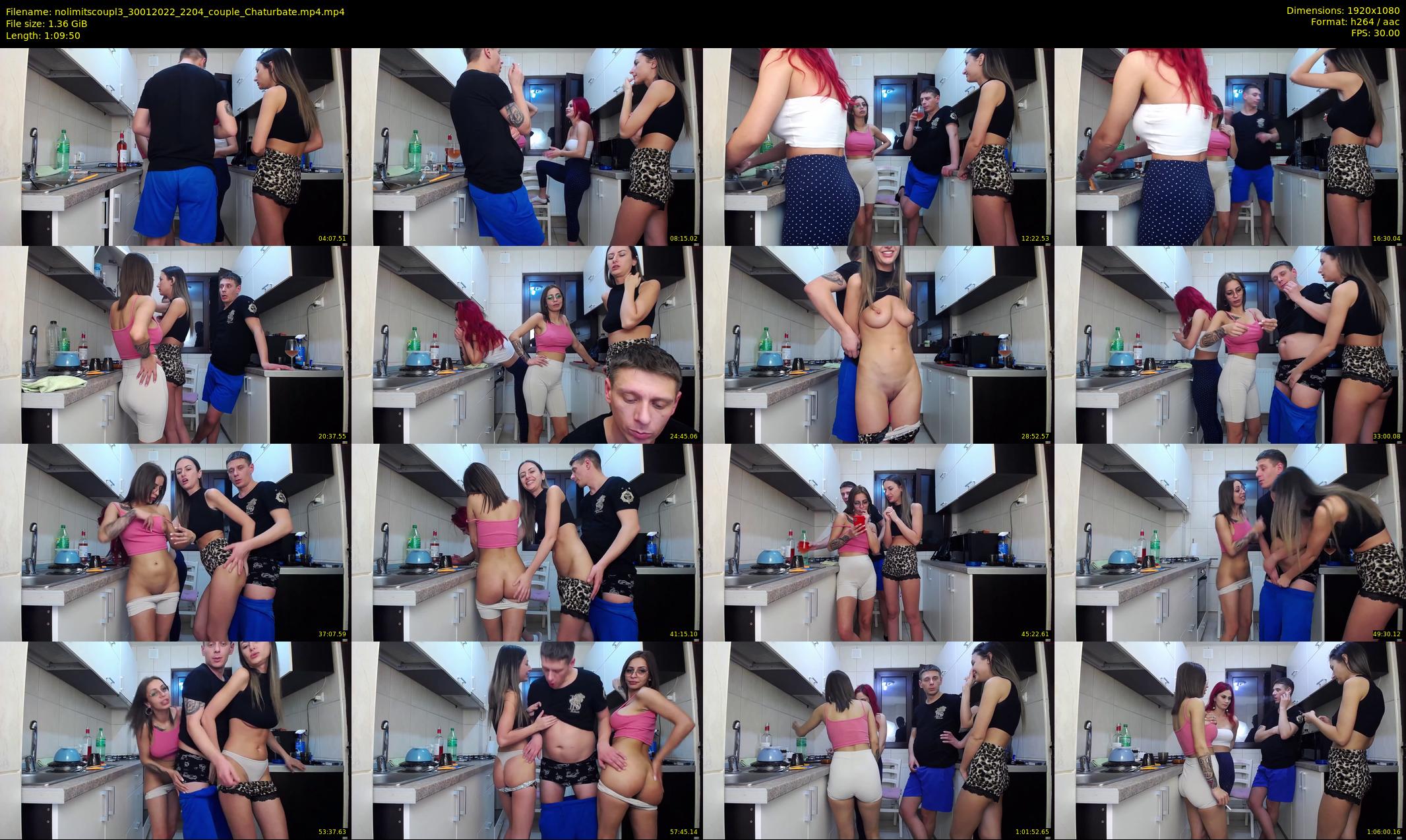 nolimitscoupl3 — 70 minute Chaturbate couple cam show recording, 1080p, Jan 30, 2022