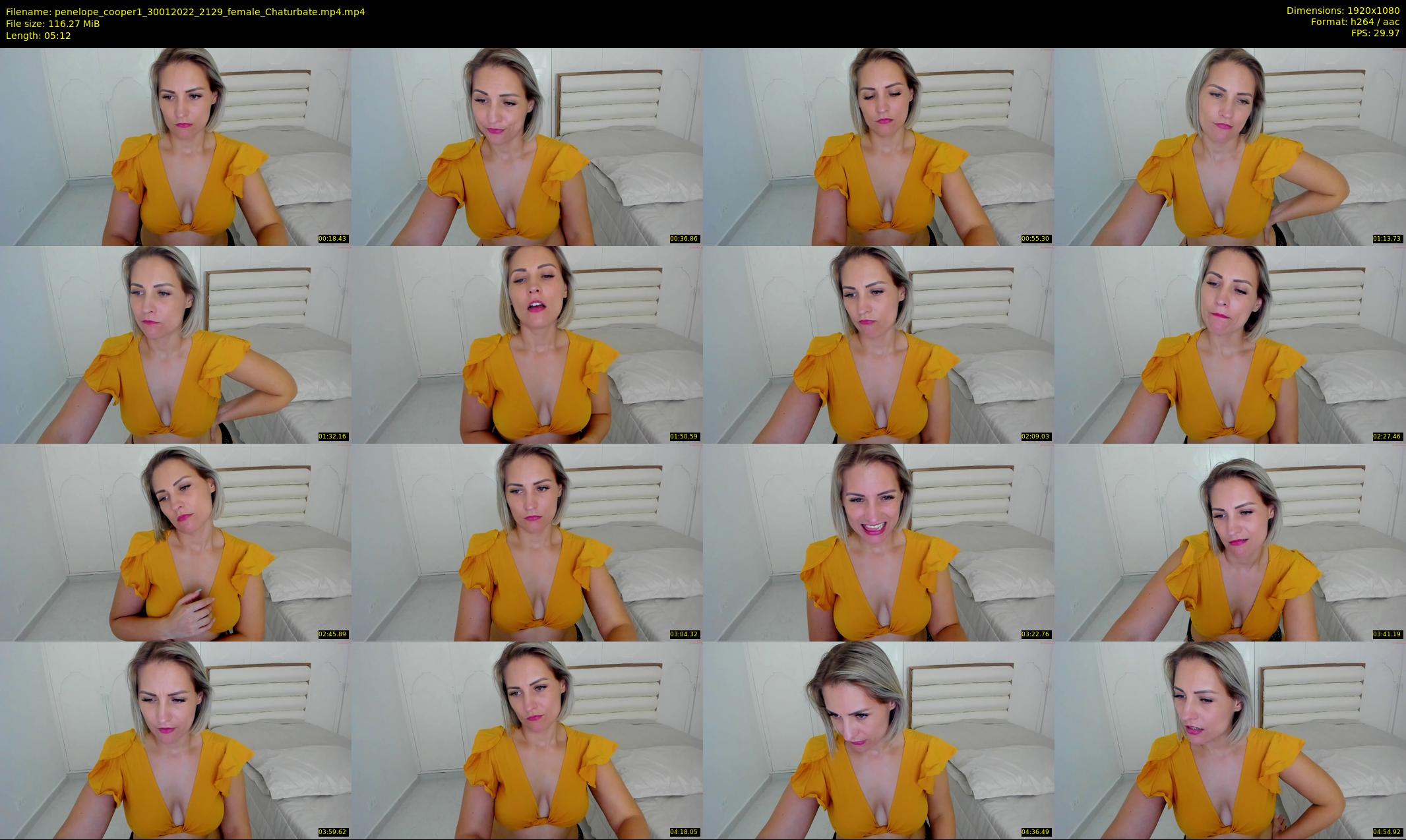 penelope_cooper1 — 6 minute Chaturbate female cam show recording, 1080p, Jan 30, 2022