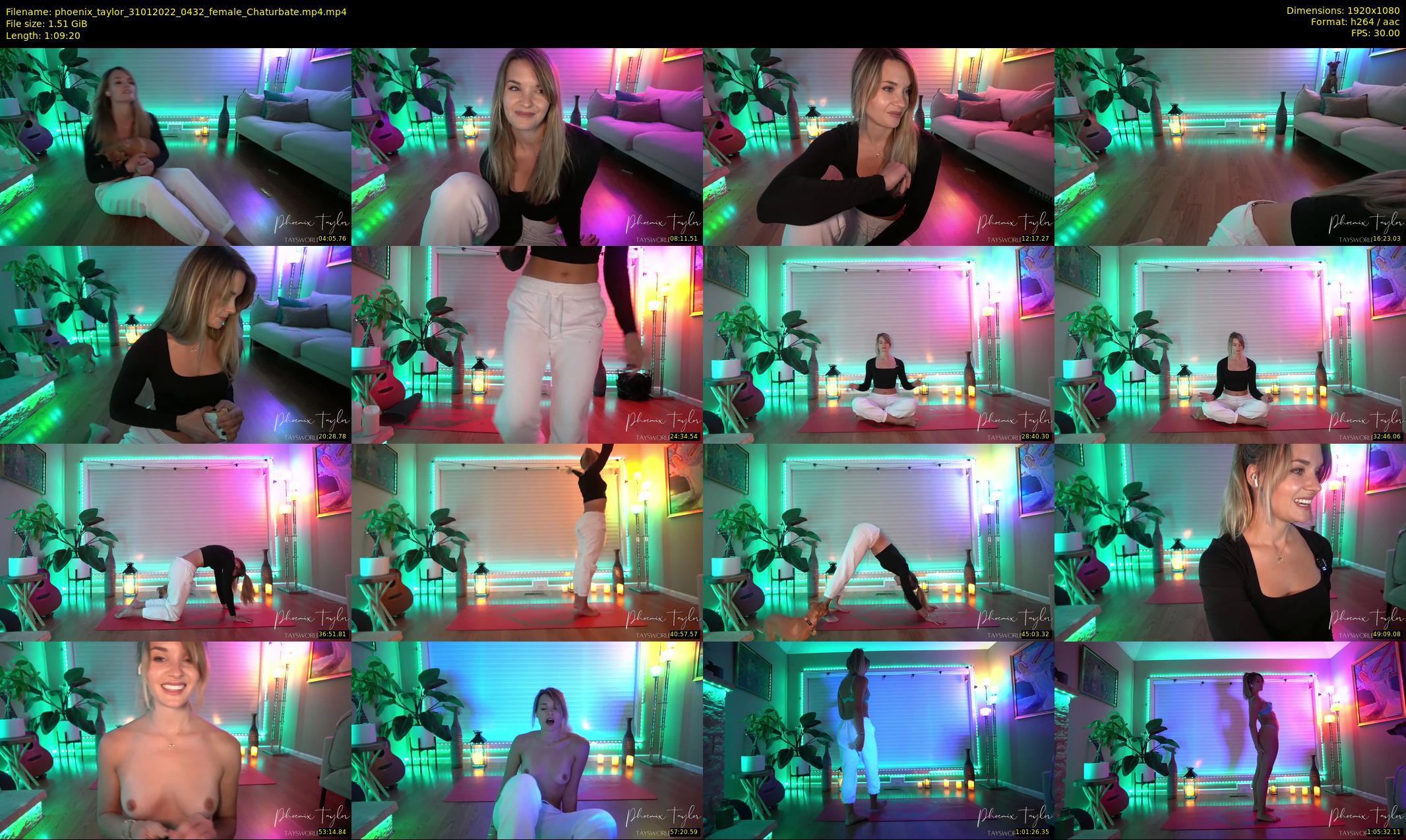 phoenix_taylor — 70 minute Chaturbate female cam show recording, 1080p, Jan 31, 2022