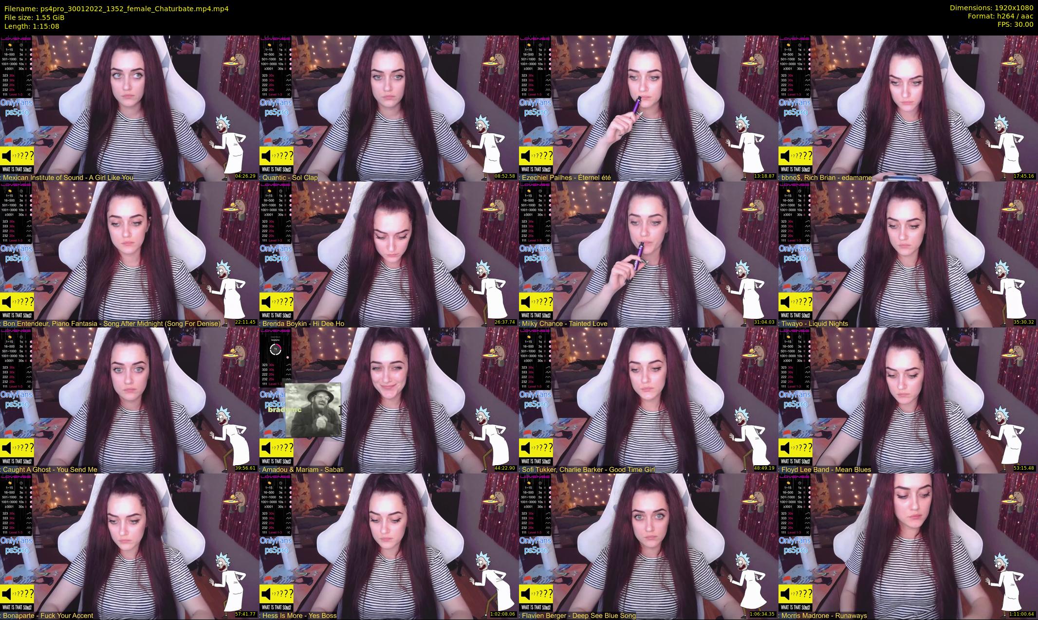 ps4pro — 76 minute Chaturbate female cam show recording, 1080p, Jan 30, 2022