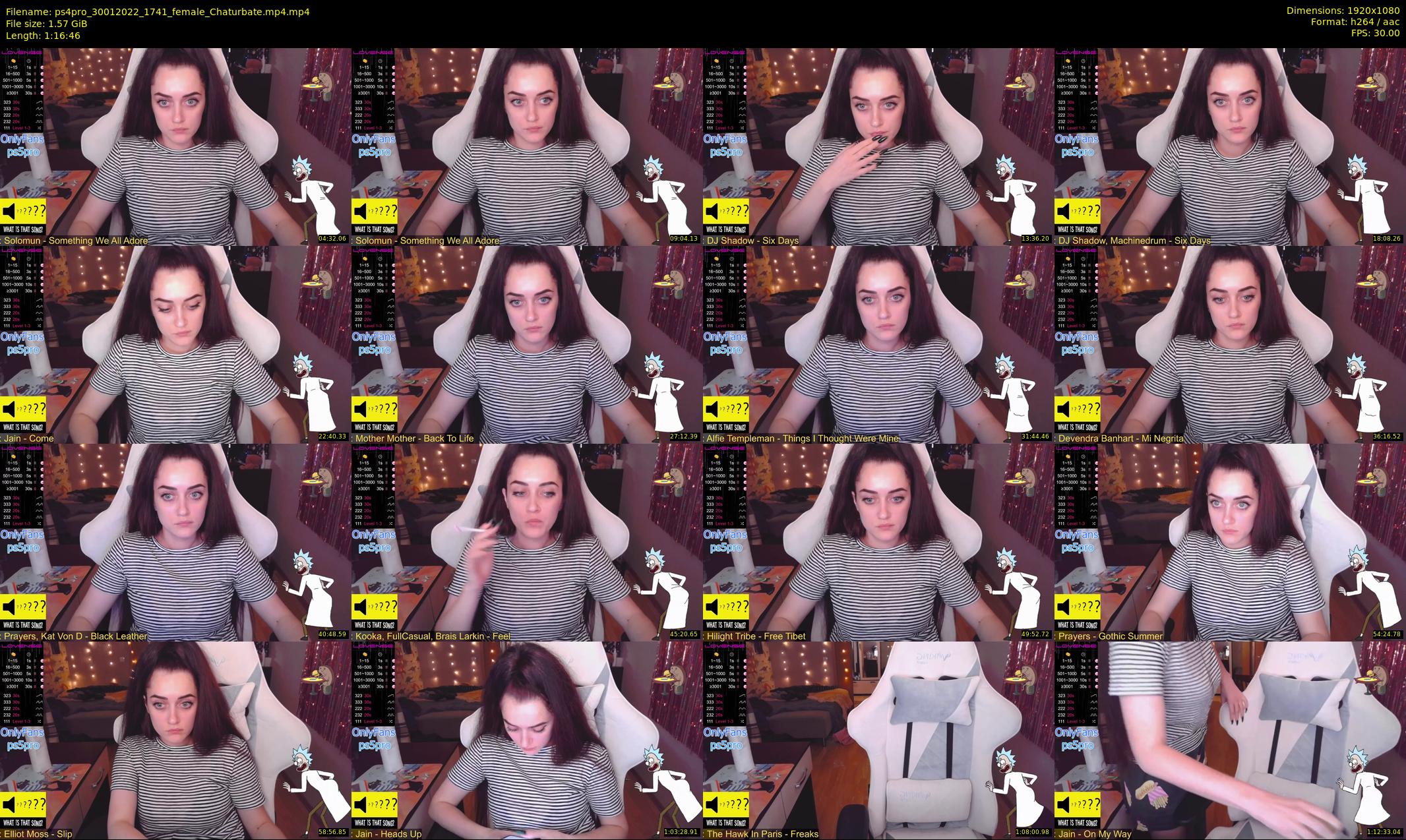 ps4pro — 77 minute Chaturbate female cam show recording, 1080p, Jan 30, 2022