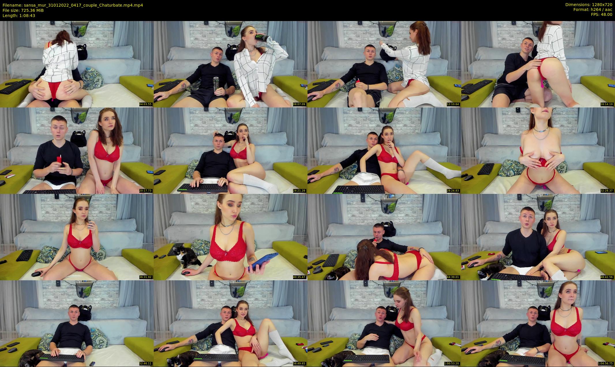 sansa_mur — 69 minute Chaturbate female cam show recording, 720p, Jan 31, 2022