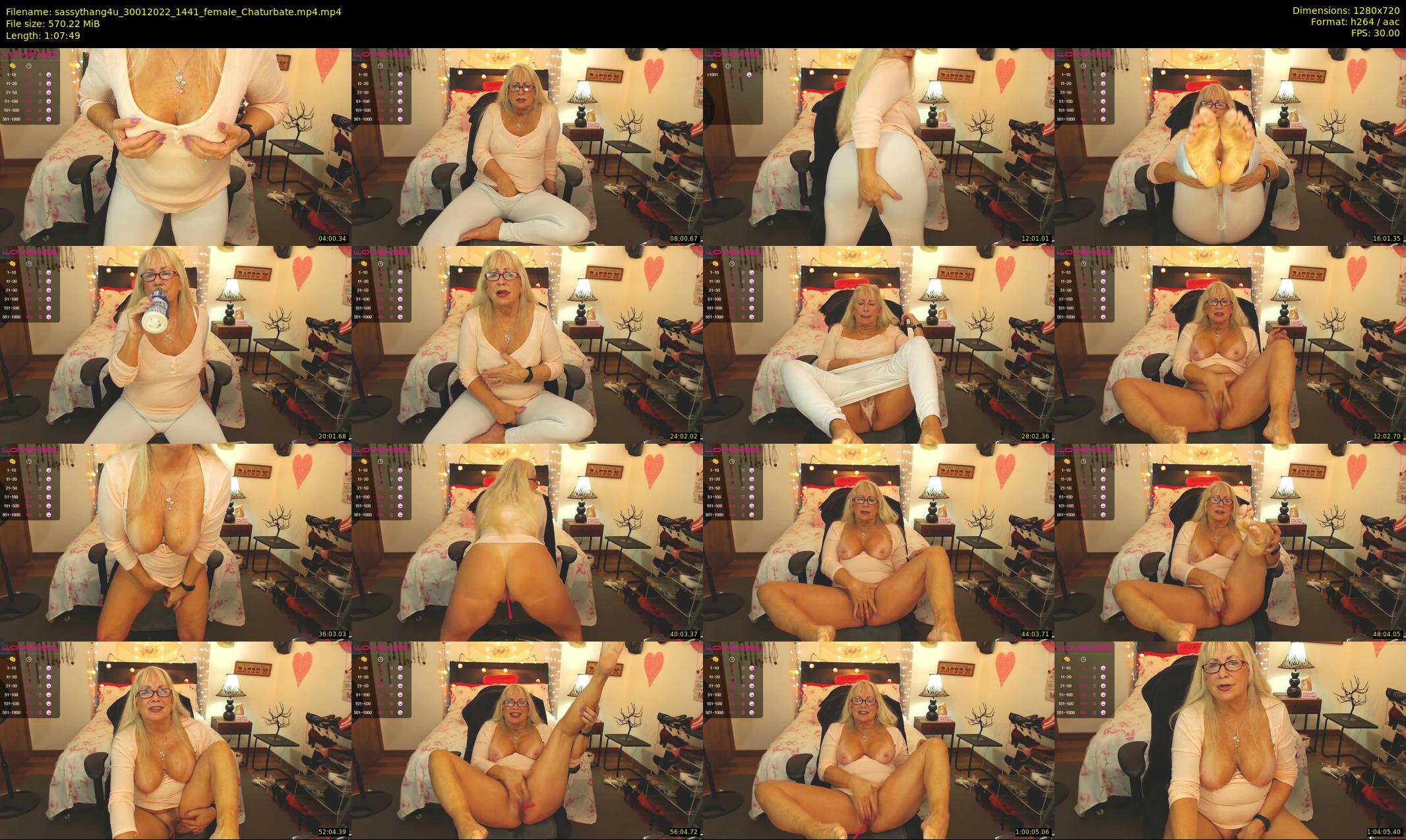 sassythang4u — 68 minute Chaturbate female cam show recording, 720p, Jan 30, 2022