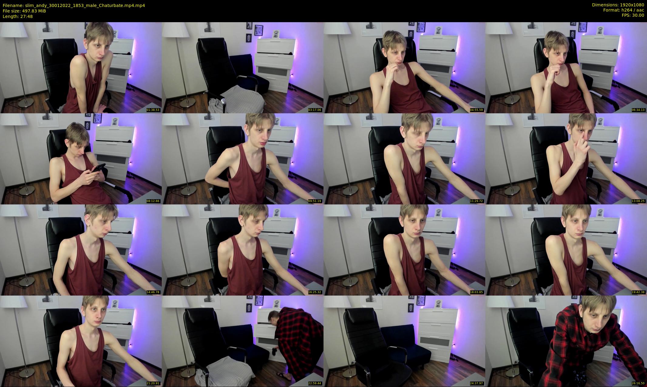 slim_andy — 28 minute Chaturbate male cam show recording, 1080p, Jan 30, 2022