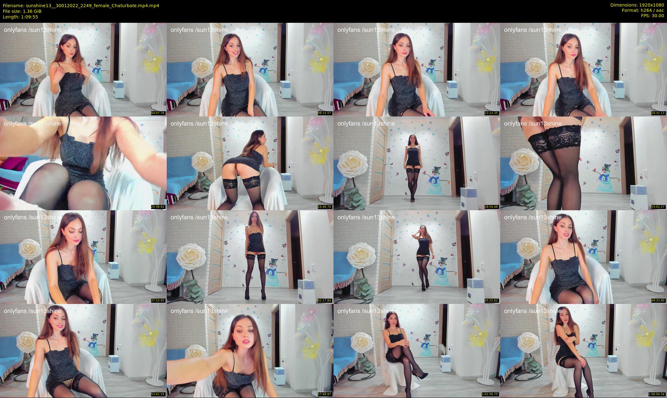 sunshine13_ — 70 minute Chaturbate female cam show recording, 1080p, Jan 30, 2022