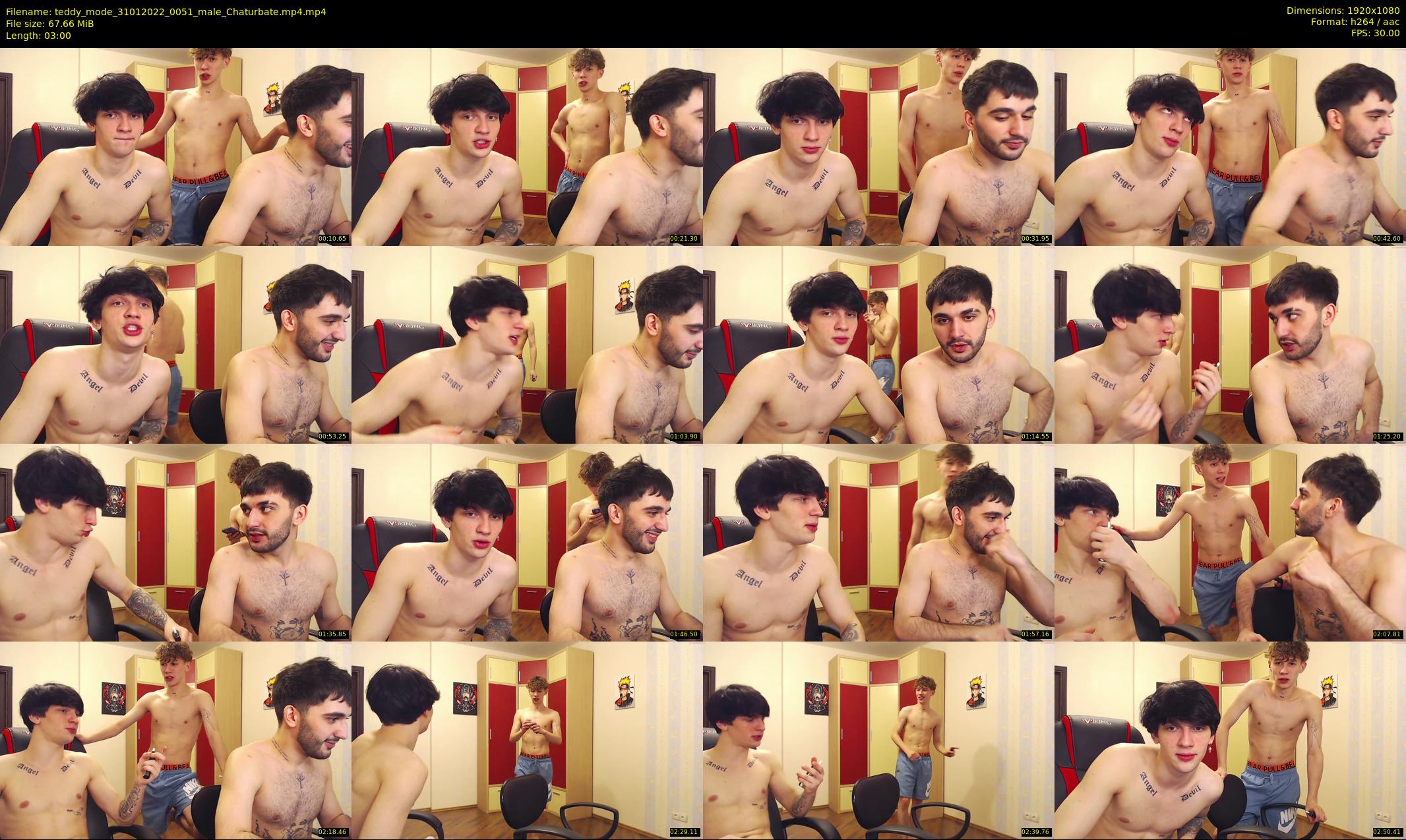teddy_mode — 3 minute Chaturbate couple cam show recording, 1080p, Jan 31, 2022