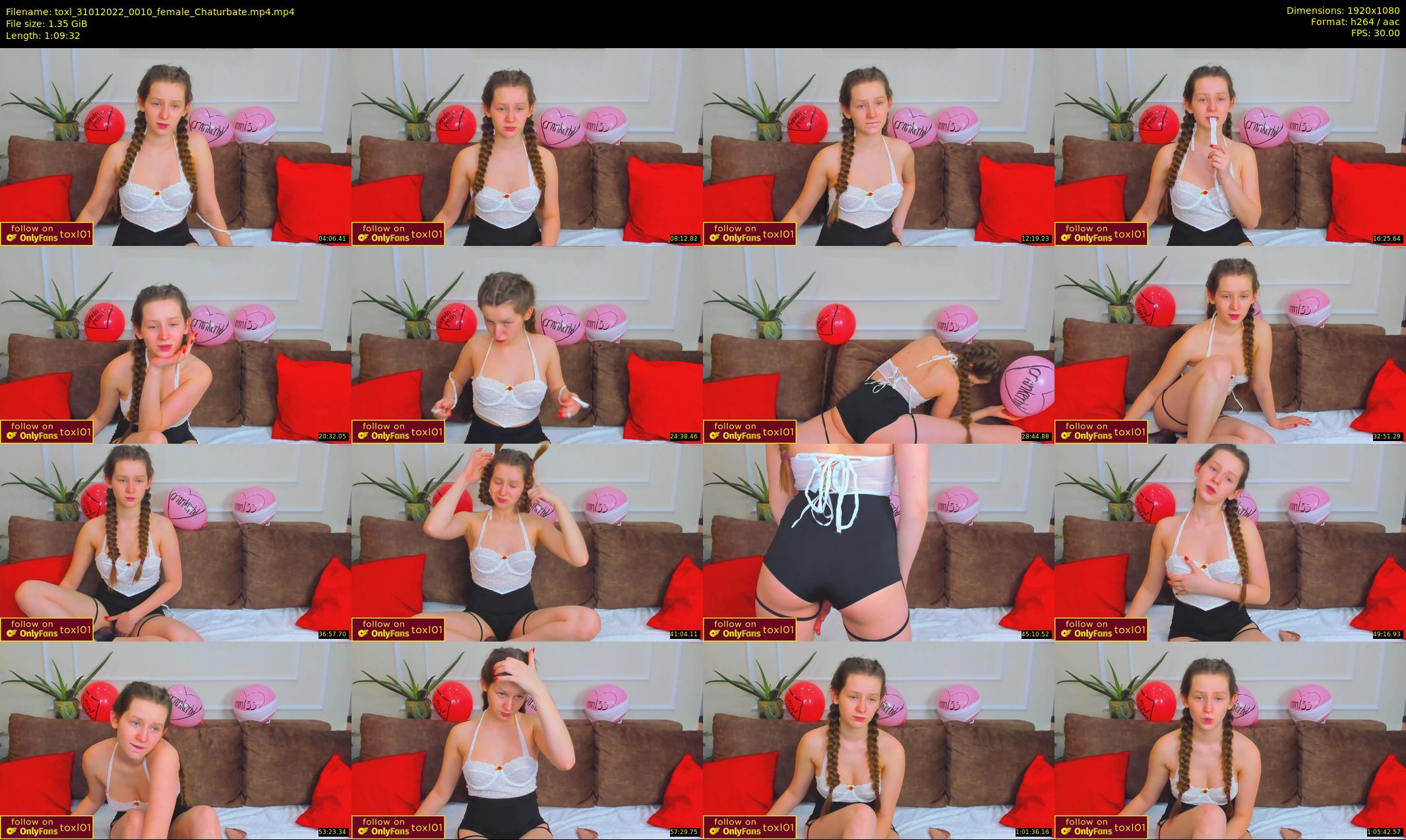 toxl — 70 minute Chaturbate female cam show recording, 1080p, Jan 31, 2022