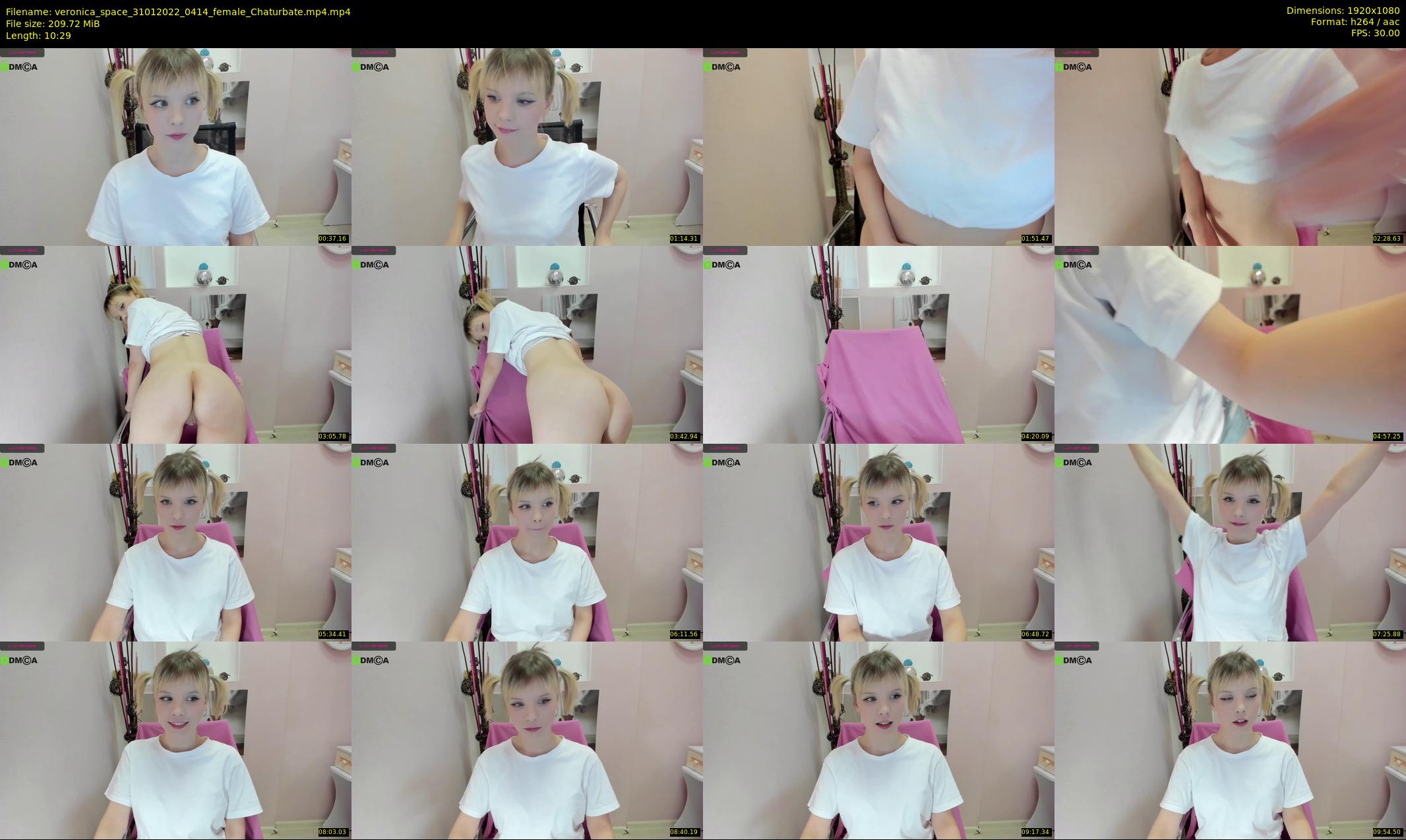 veronica_space — 11 minute Chaturbate female cam show recording, 1080p, Jan 31, 2022