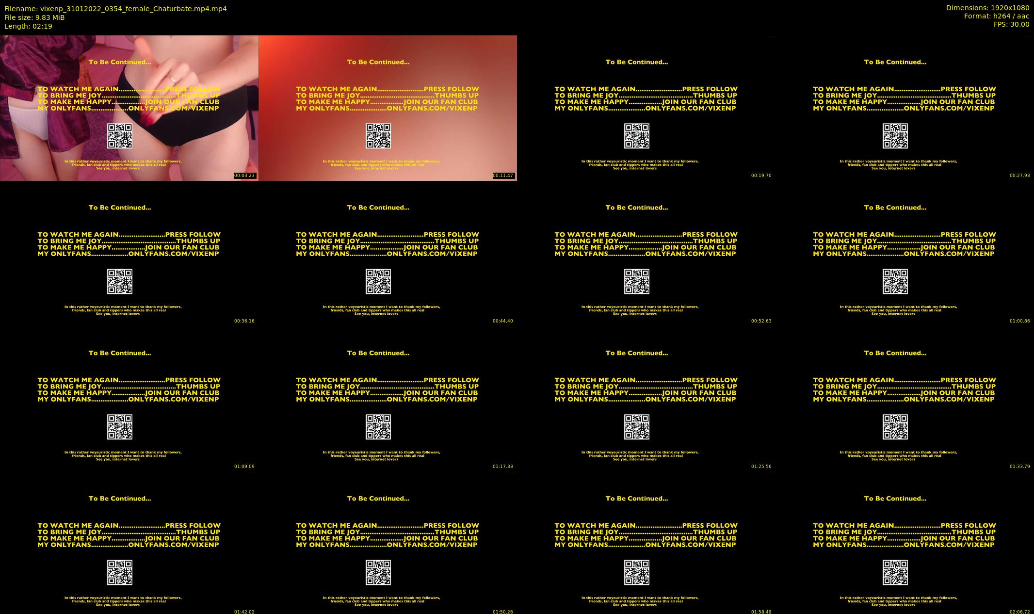vixenp — 3 minute Chaturbate female cam show recording, 1080p, Jan 31, 2022