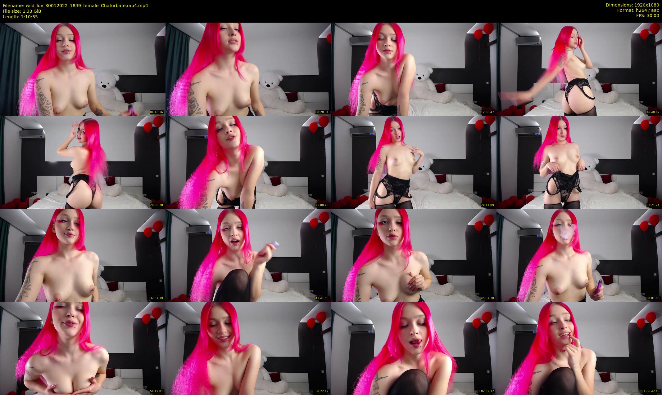 wild_lov — 71 minute Chaturbate female cam show recording, 1080p, Jan 30, 2022