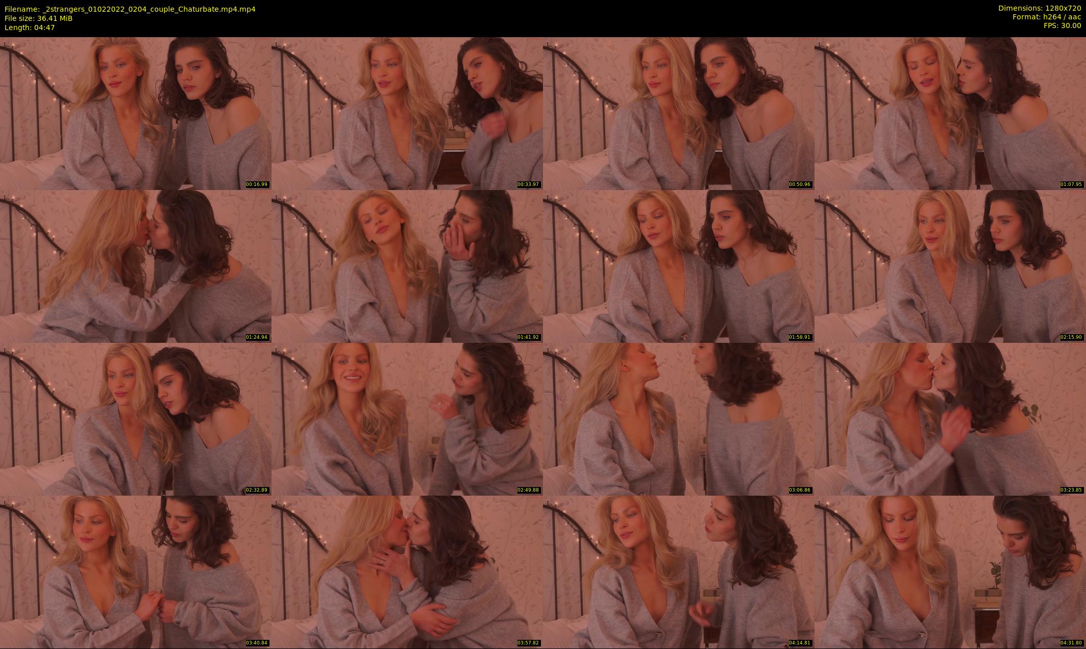 _2strangers — 5 minute Chaturbate couple cam show recording, 720p, Feb 1, 2022