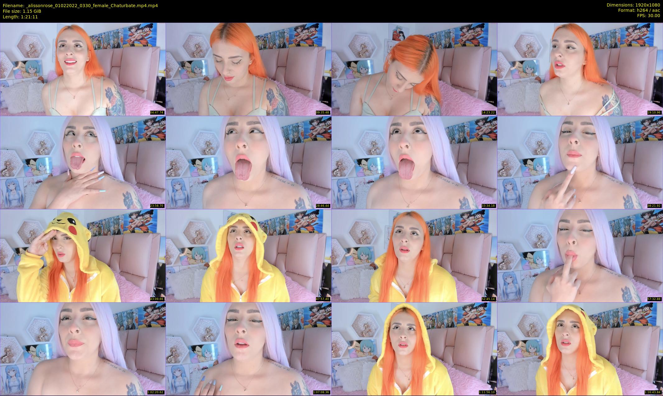 _alissonrose — 82 minute Chaturbate female cam show recording, 1080p, Feb 1, 2022