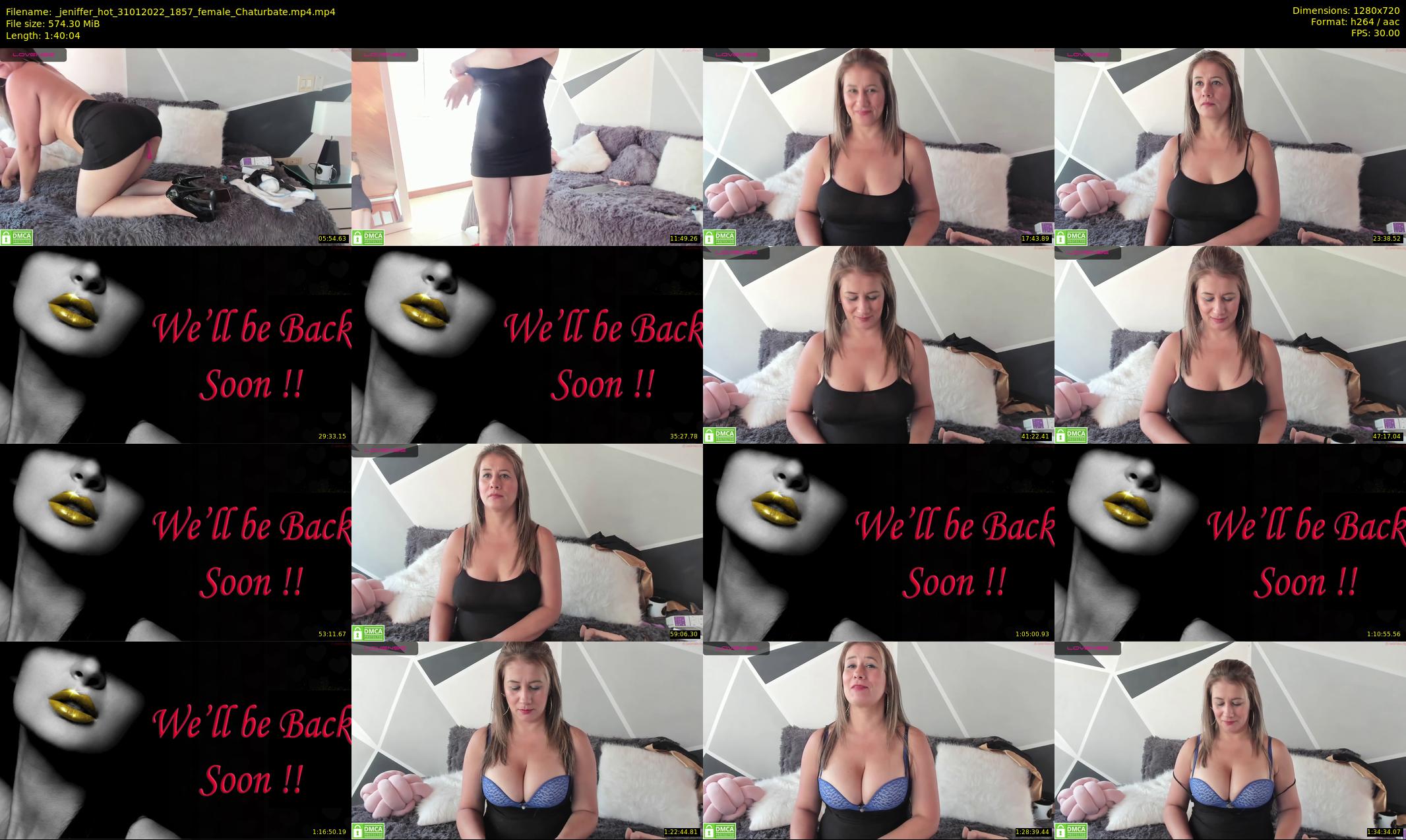 _jeniffer_hot — 101 minute Chaturbate female cam show recording, 720p, Jan 31, 2022