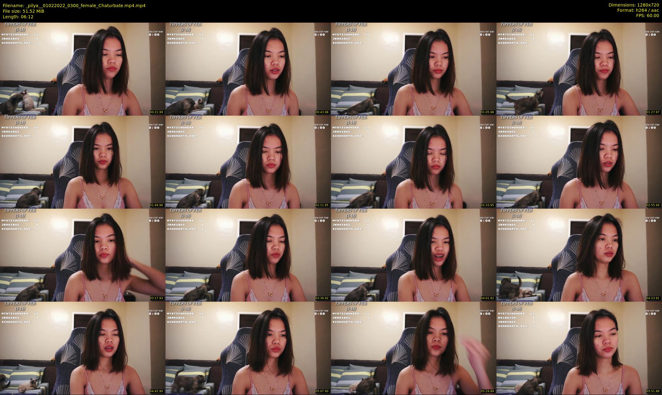 _pilya_ — 7 minute Chaturbate female cam show recording, 720p, Feb 1, 2022
