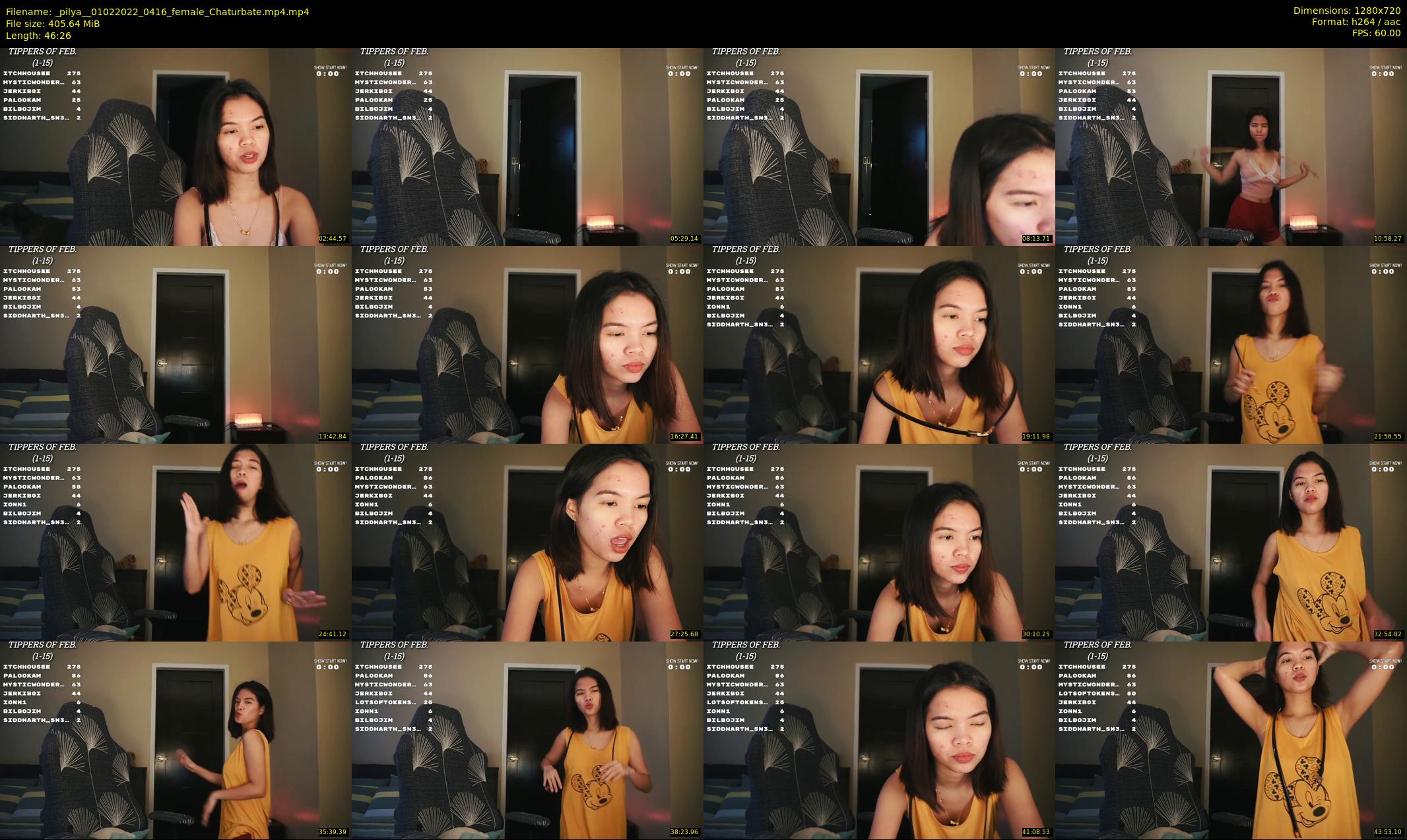 _pilya_ — 47 minute Chaturbate female cam show recording, 720p, Feb 1, 2022