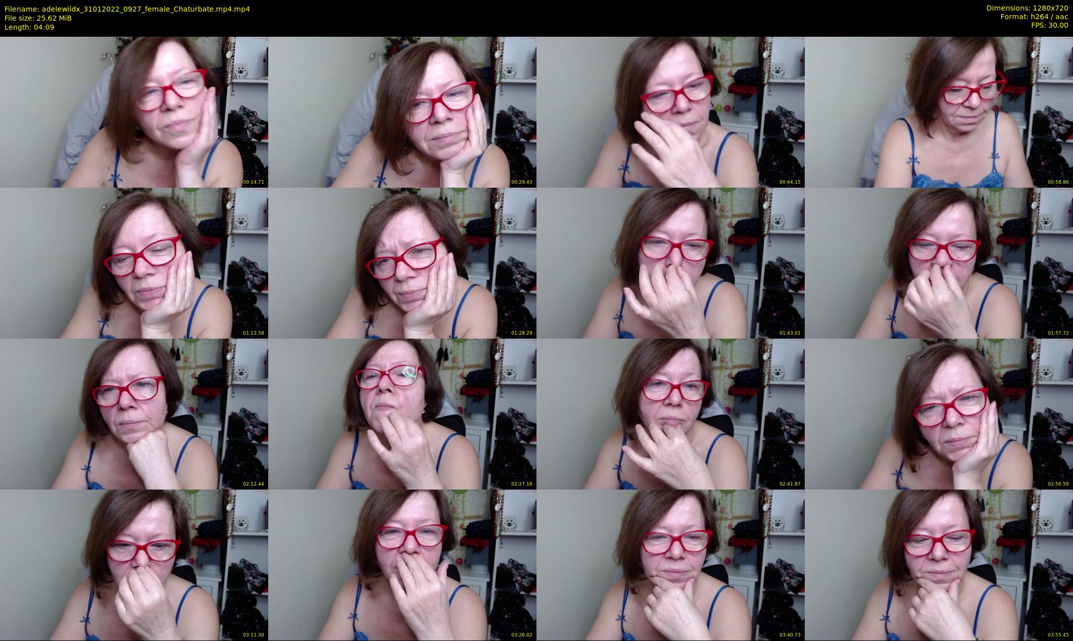 adelewildx — 5 minute Chaturbate female cam show recording, 720p, Jan 31, 2022