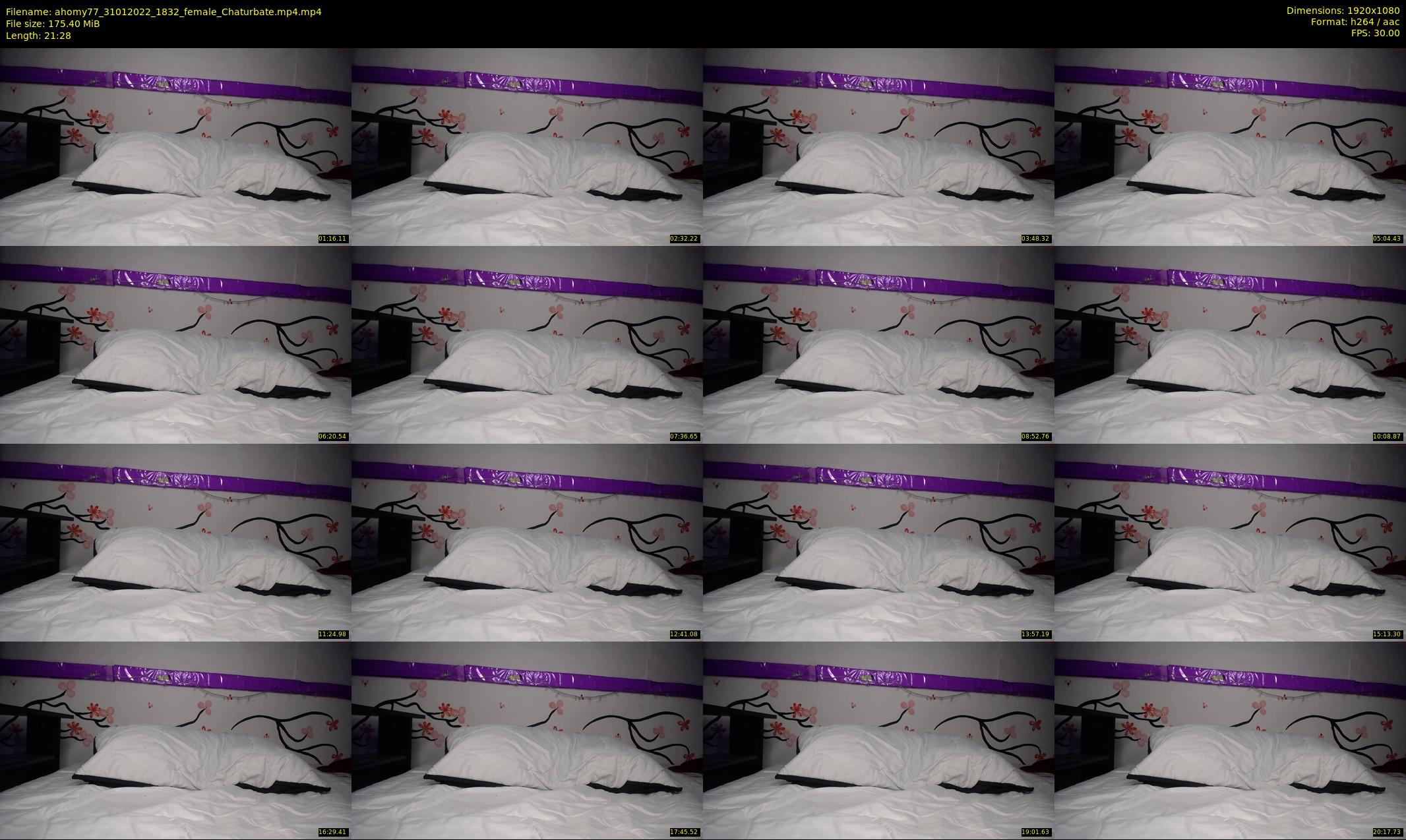 ahomy77 — 22 minute Chaturbate female cam show recording, 1080p, Jan 31, 2022