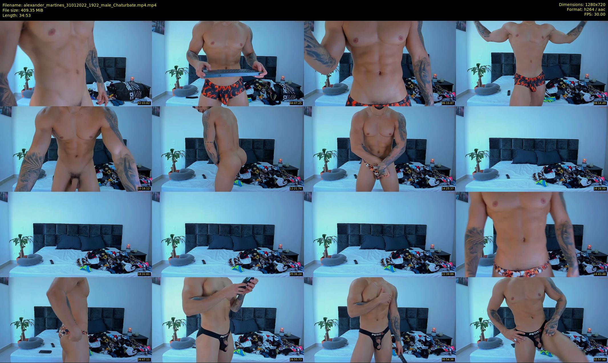 alexander_martines — 35 minute Chaturbate male cam show recording, 720p, Jan 31, 2022