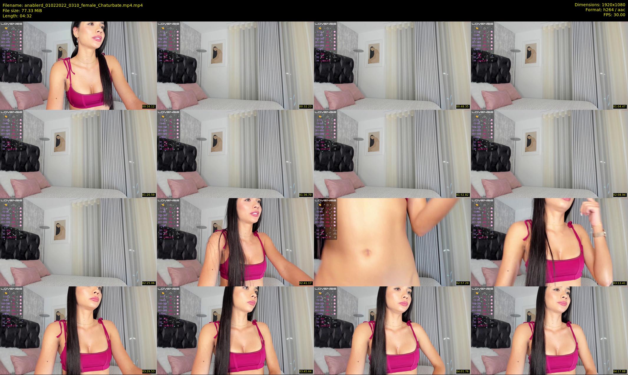 anablerd — 5 minute Chaturbate female cam show recording, 1080p, Feb 1, 2022