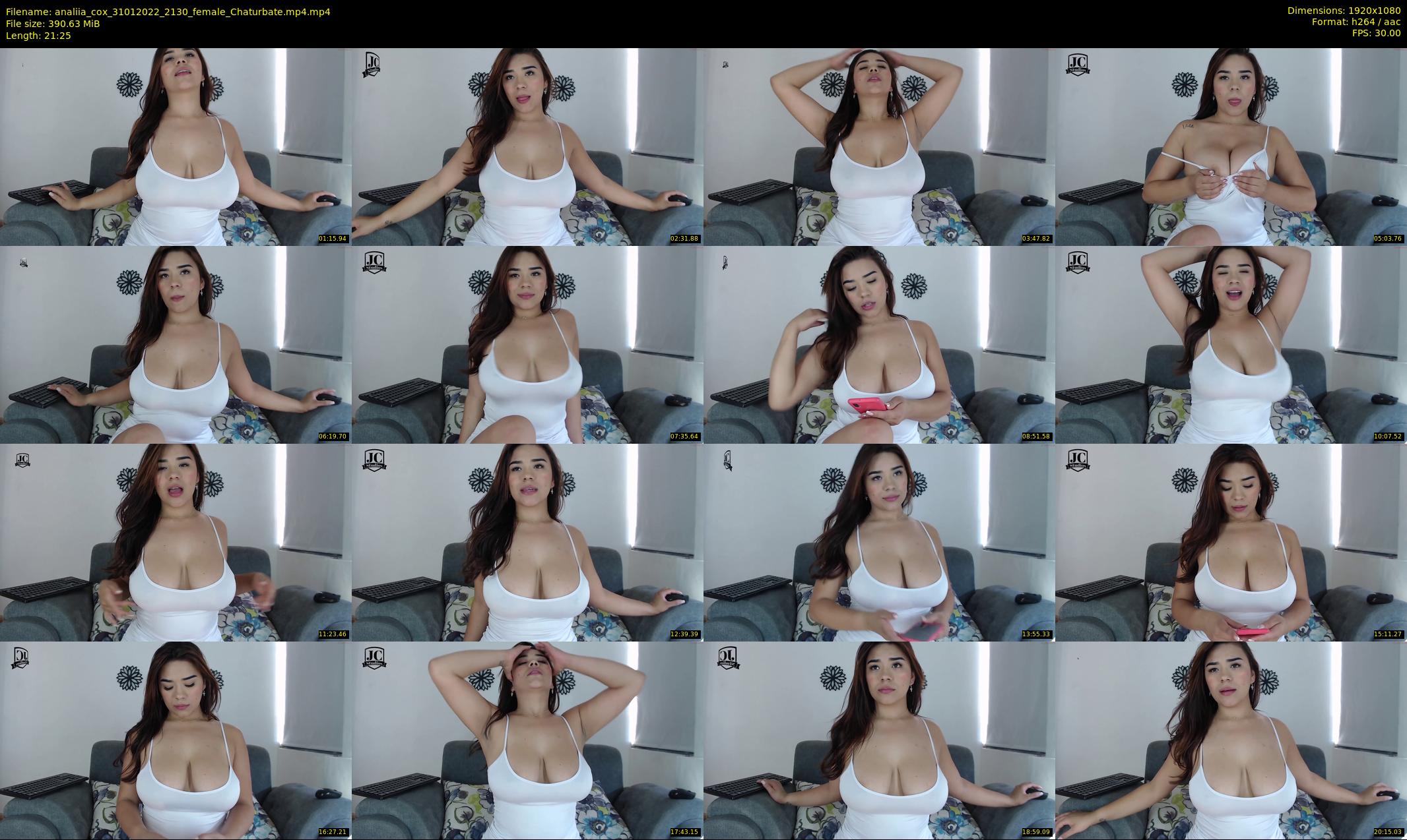 analiia_cox — 22 minute Chaturbate female cam show recording, 1080p, Jan 31, 2022